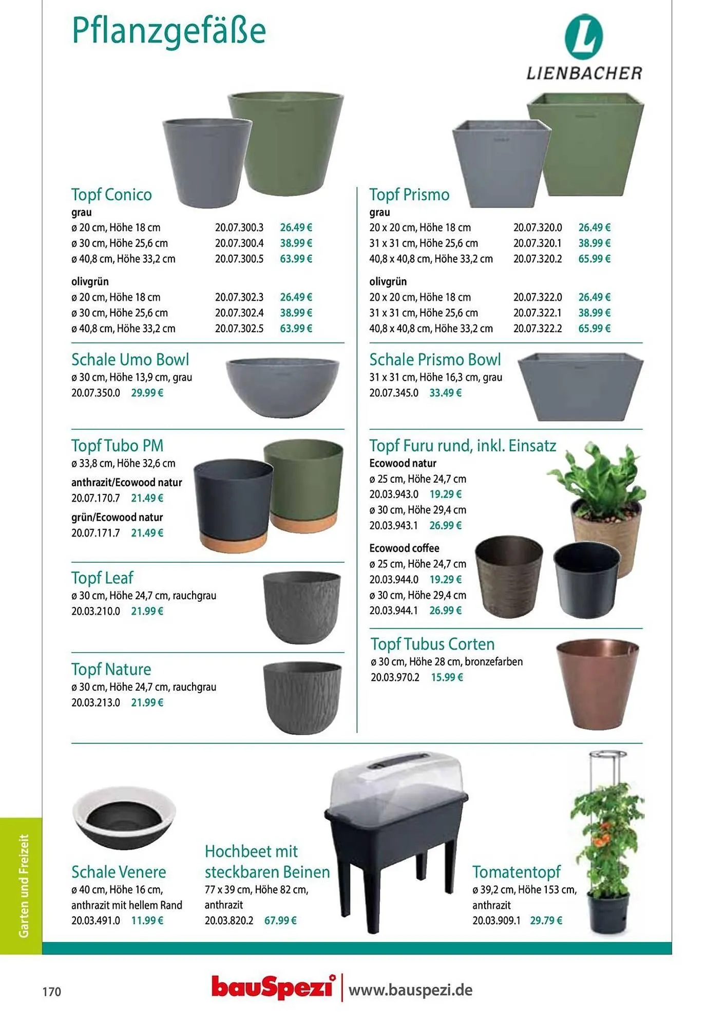 BauSpezi Prospekt von 15. April bis 31. Dezember 2026 - Prospekt seite 172