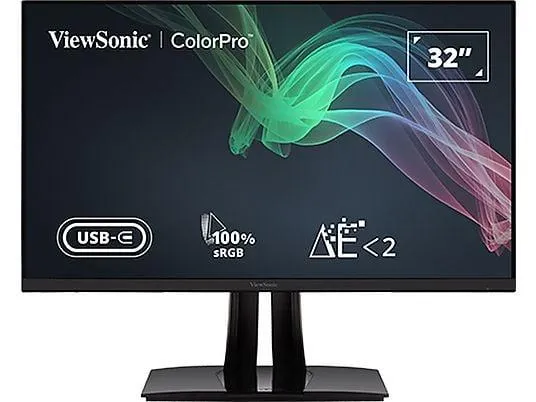 VIEWSONIC VP3256-4K 31,5 Zoll UHD 4K Monitor (5 ms Reaktionszeit , 60 Hz , 60 Hz nativ)