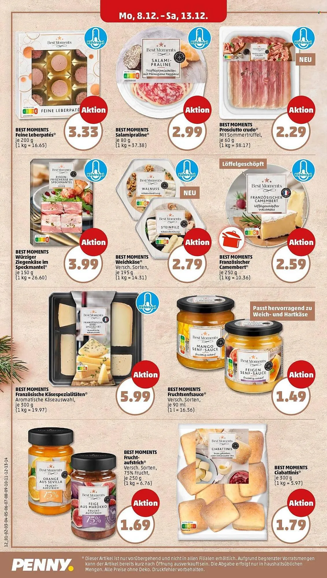 PENNY Prospekt von 8. Dezember bis 13. Dezember 2025 - Prospekt seite 14