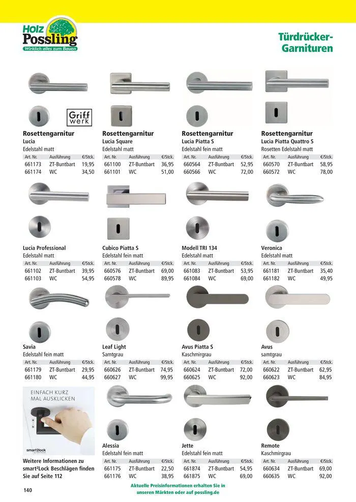 Holz-& Baukatalog 2024/25 von 27. März bis 31. Januar 2025 - Prospekt seite 140