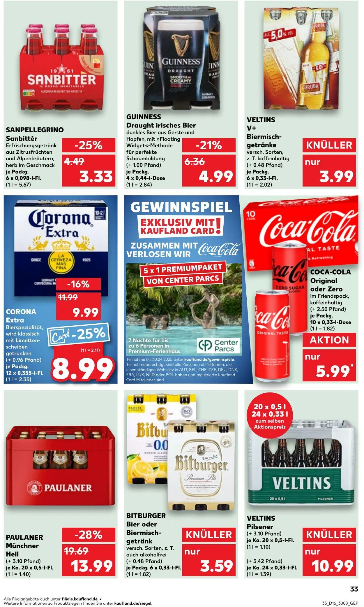 Kaufland - Bergen von 17. April bis 23. April 2025 - Prospekt seite 33