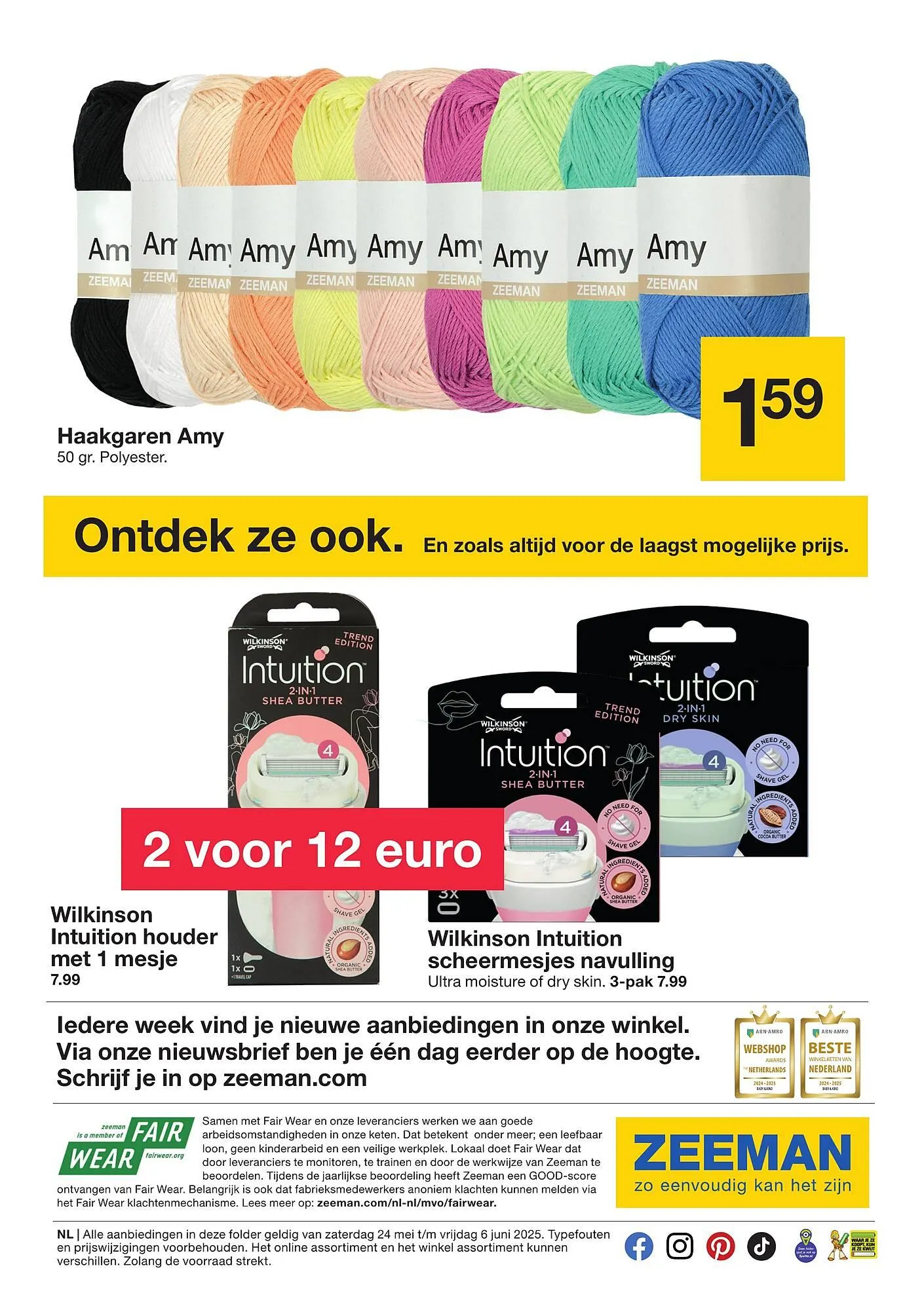 Zeeman Prospekt von 24. Mai bis 6. Juni 2025 - Prospekt seite 32