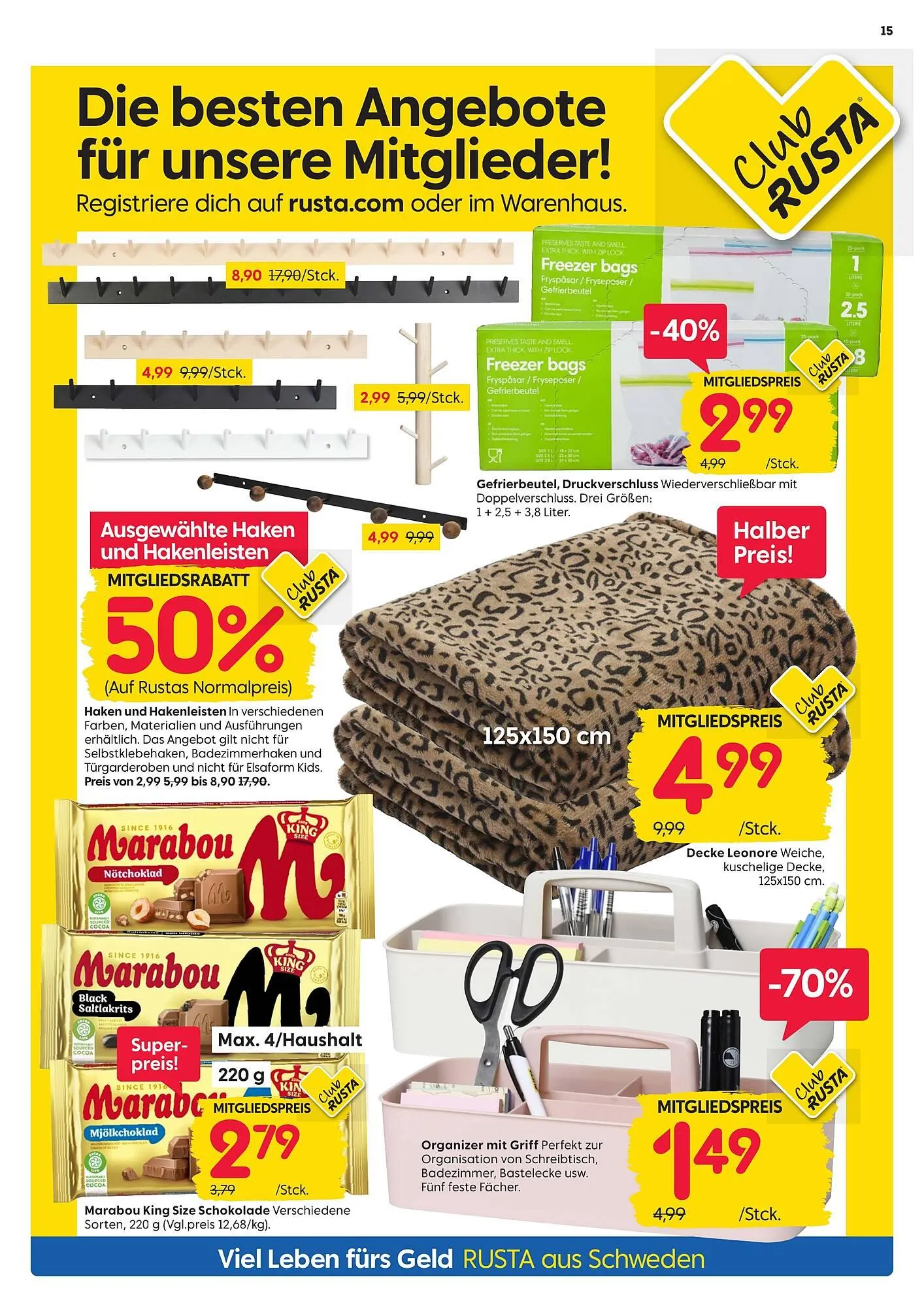 Rusta Prospekt von 9. August bis 15. August 2025 - Prospekt seite 15