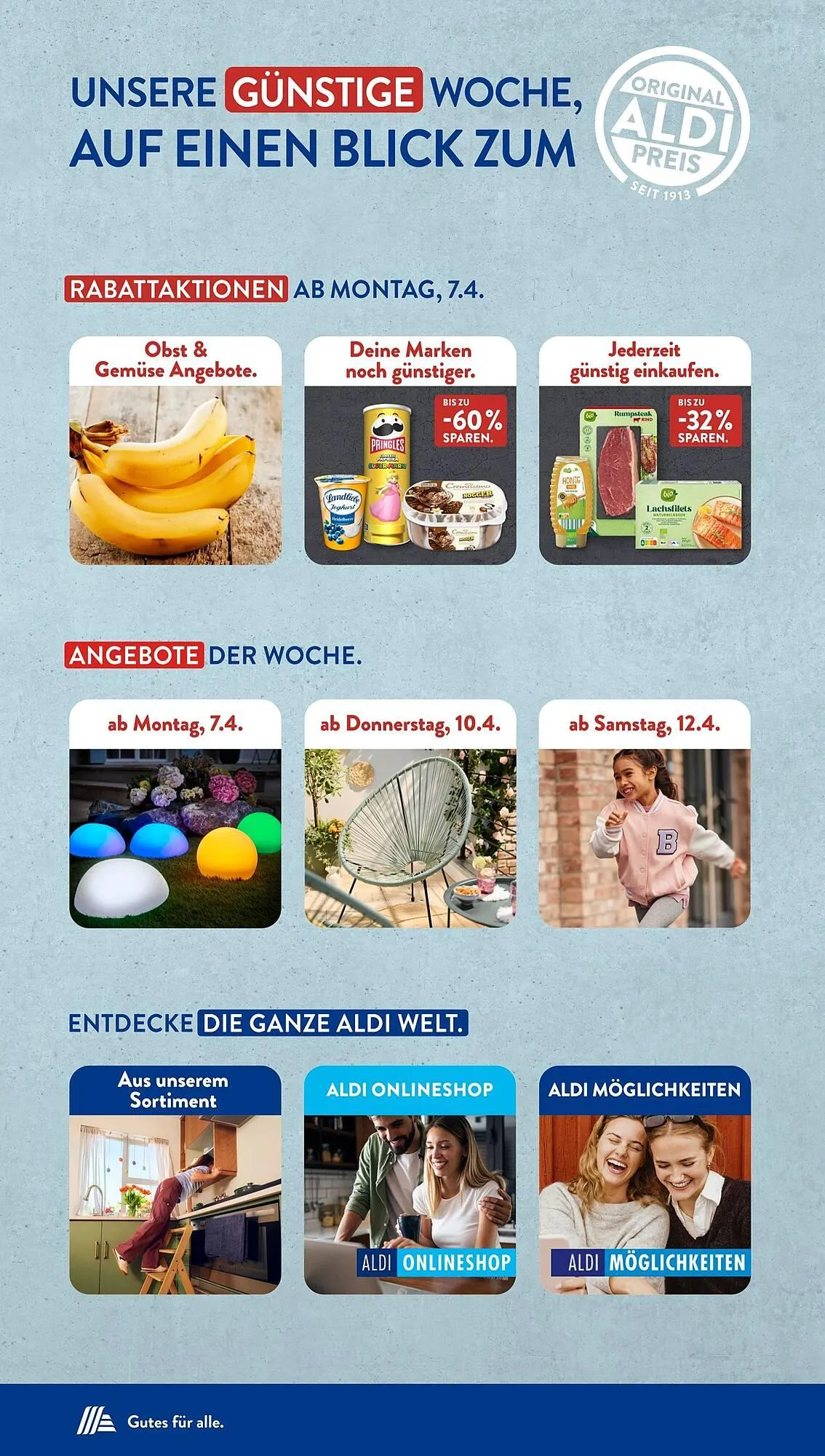 Aldi Süd Prospekt von 7. April bis 13. April 2025 - Prospekt seite 2