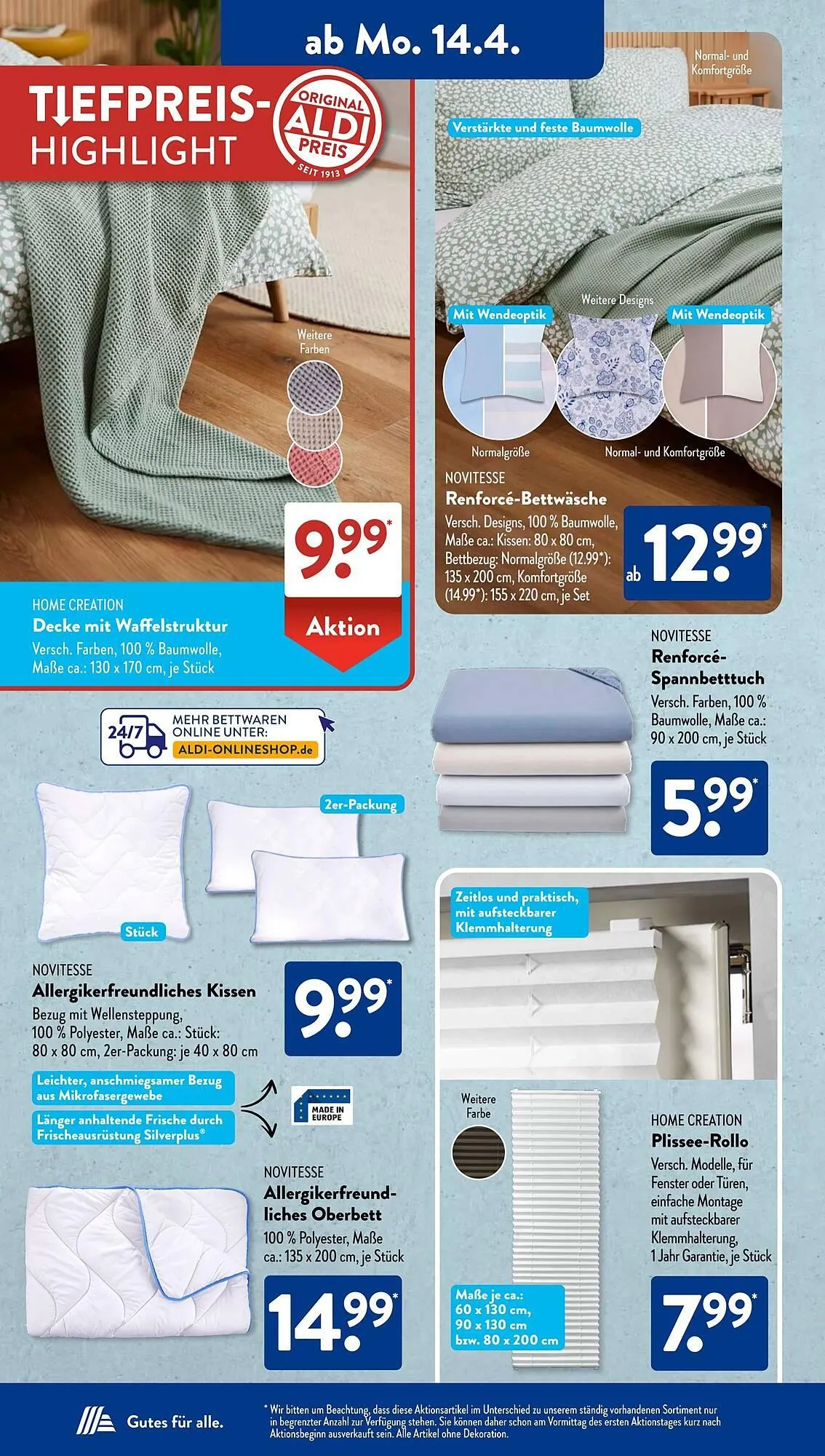 Aldi Süd Prospekt von 14. April bis 20. April 2025 - Prospekt seite 9