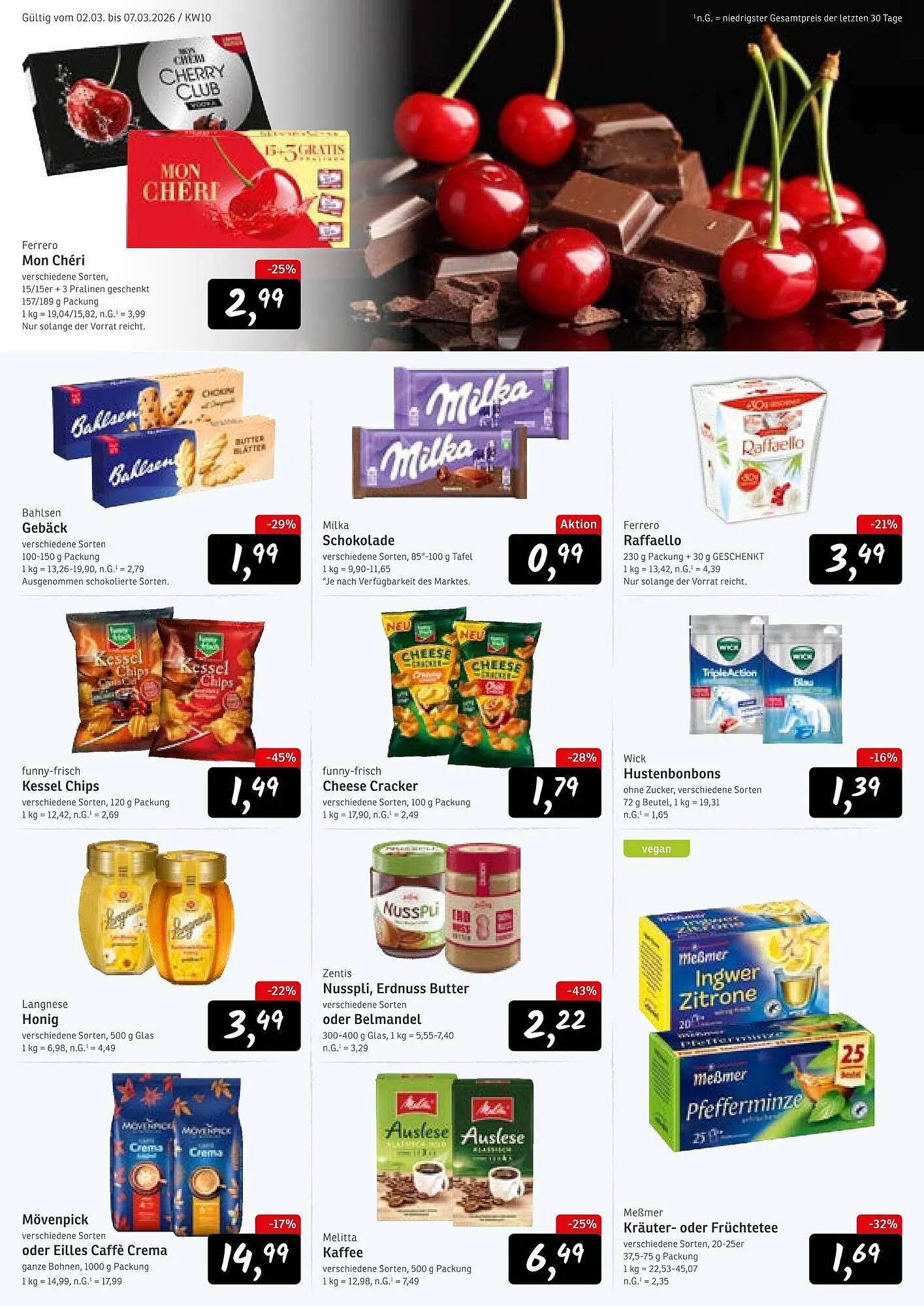 KONSUM Prospekt von 2. März bis 7. März 2026 - Prospekt seite 8