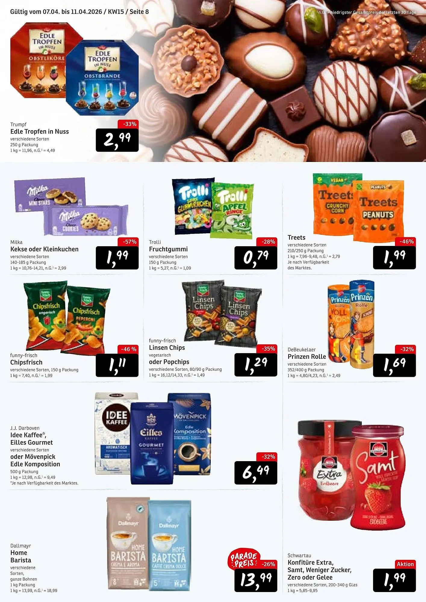 KONSUM Prospekt von 7. April bis 11. April 2026 - Prospekt seite 8