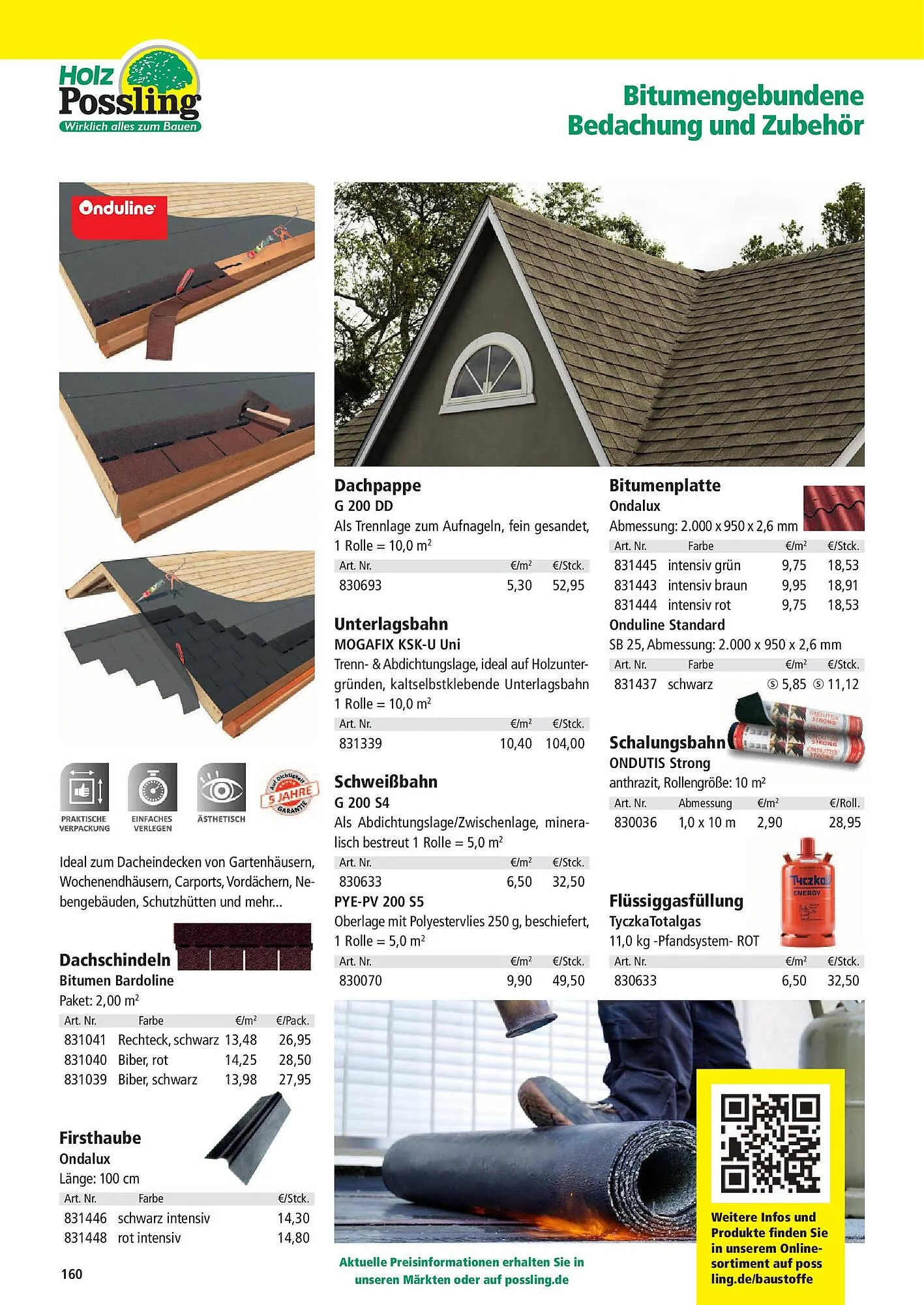 Holz Possling Prospekt von 31. März bis 30. Juni 2025 - Prospekt seite 160