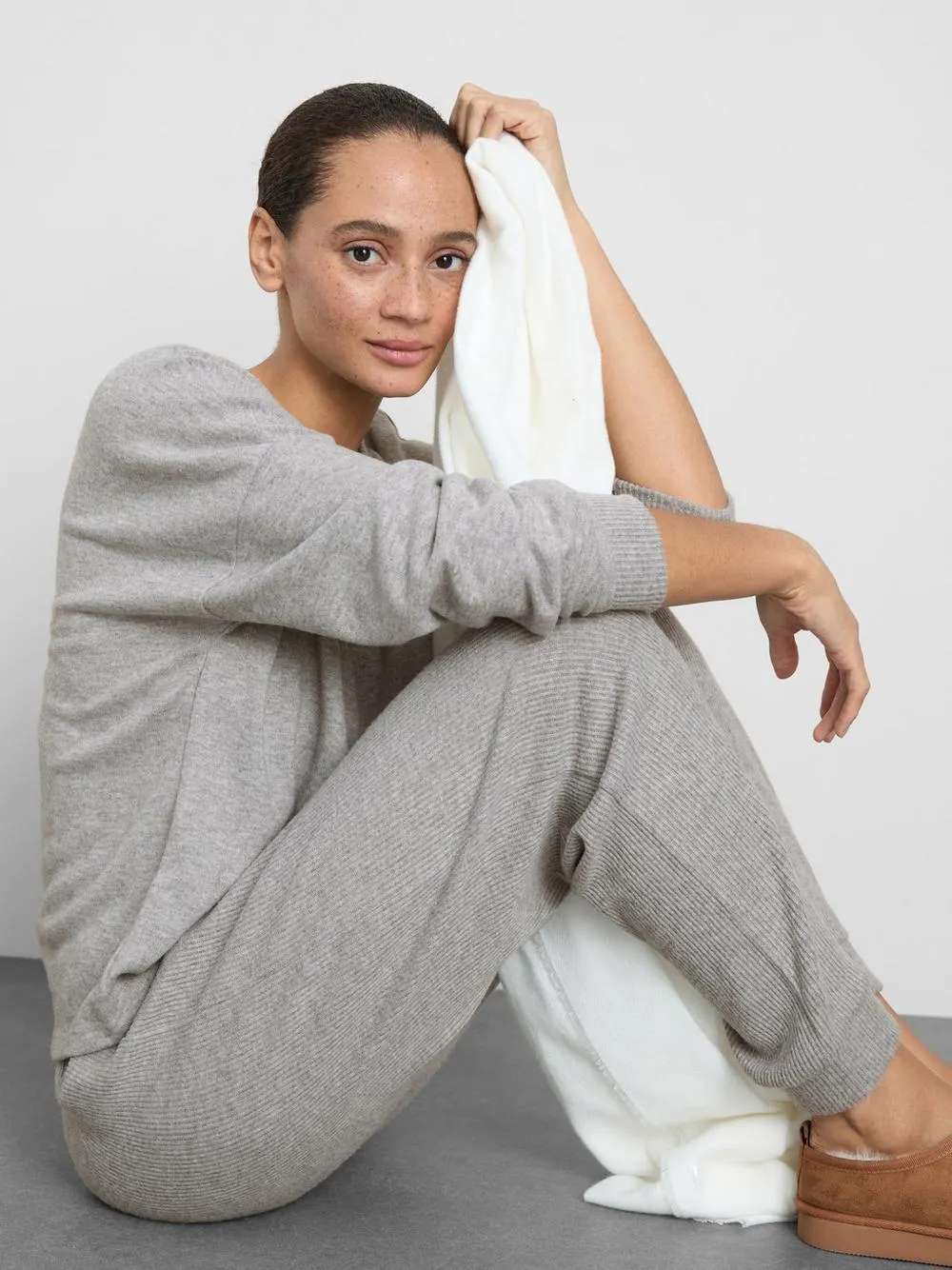 Superweicher Schlafanzug mit Sweatshirt