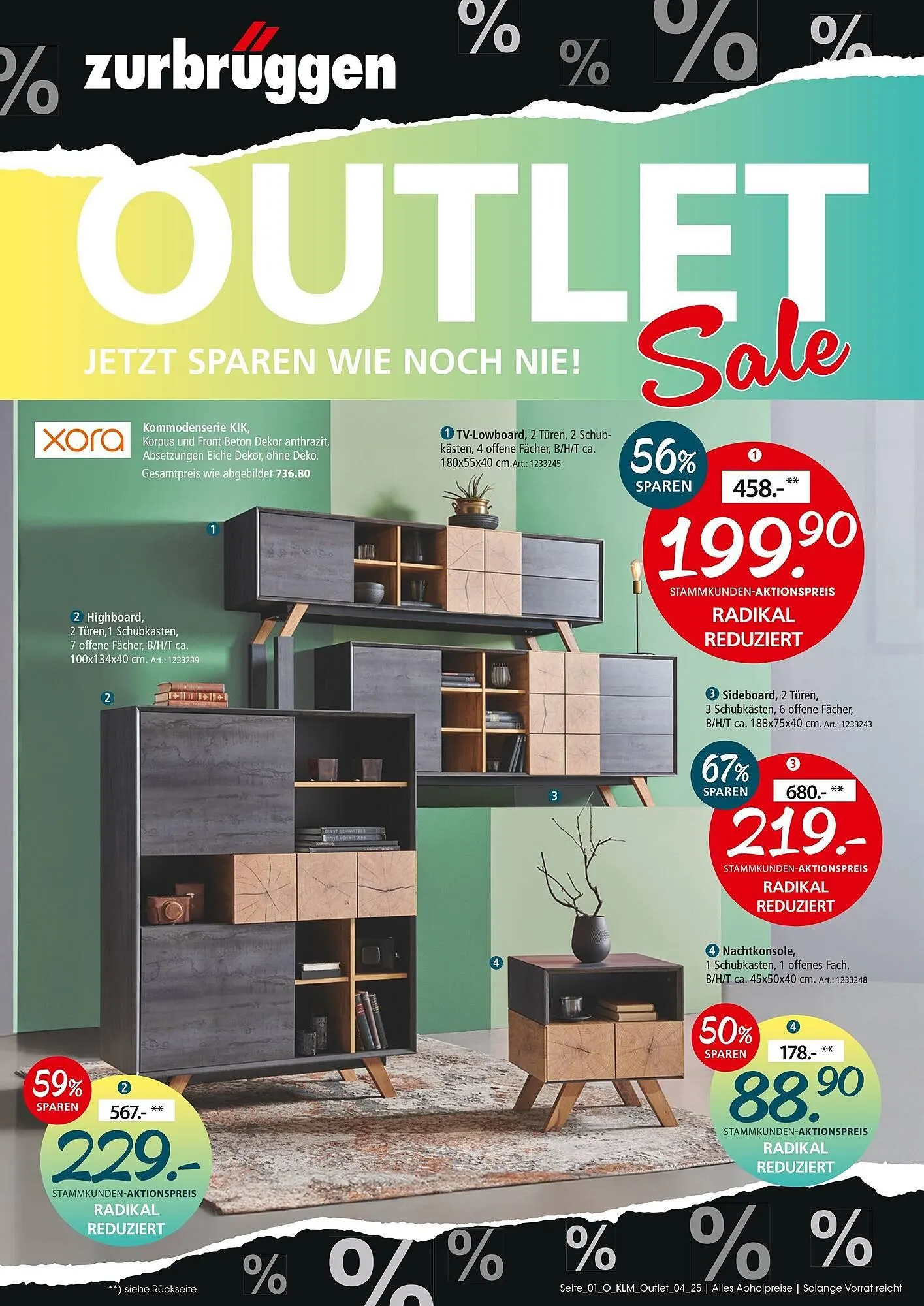 Zurbrüggen Prospekt von 27. Juni bis 20. Juli 2025 - Prospekt seite 1