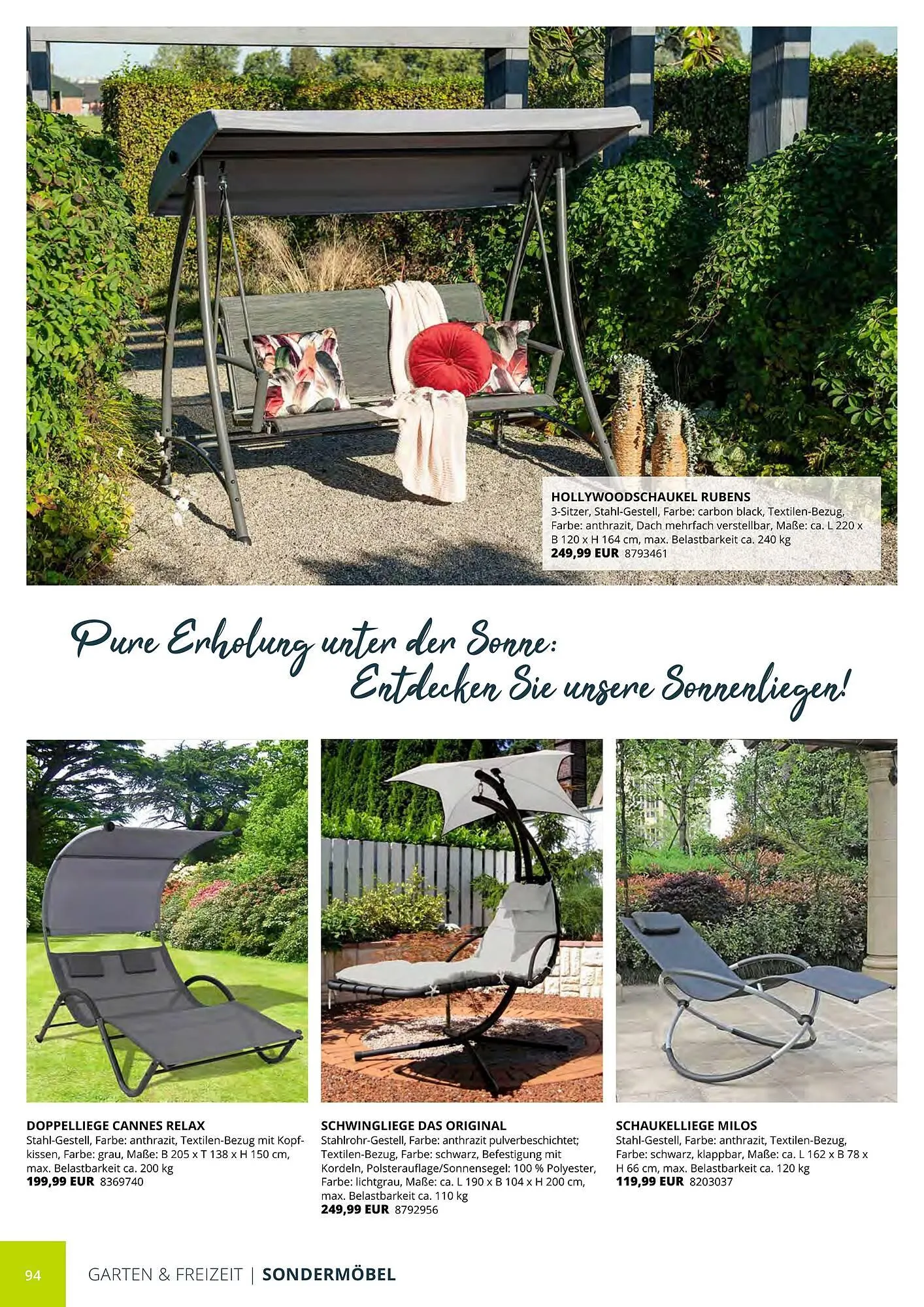 BBM Baumarkt Prospekt von 20. April bis 31. Dezember 2025 - Prospekt seite 94