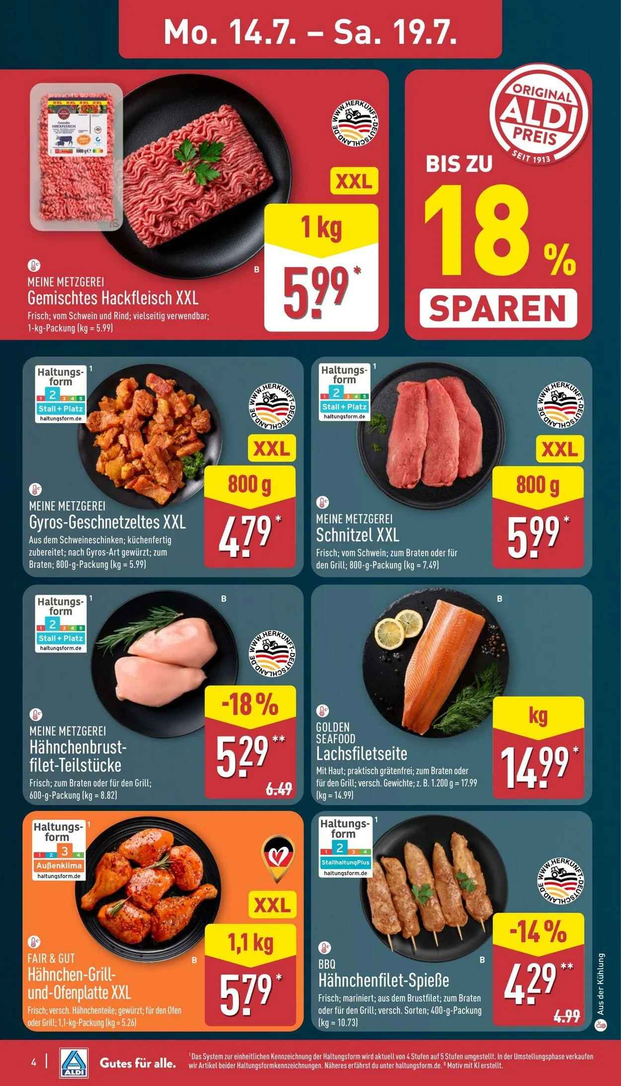 Aldi-Nord von 7. Juli bis 12. Juli 2025 - Prospekt seite 4