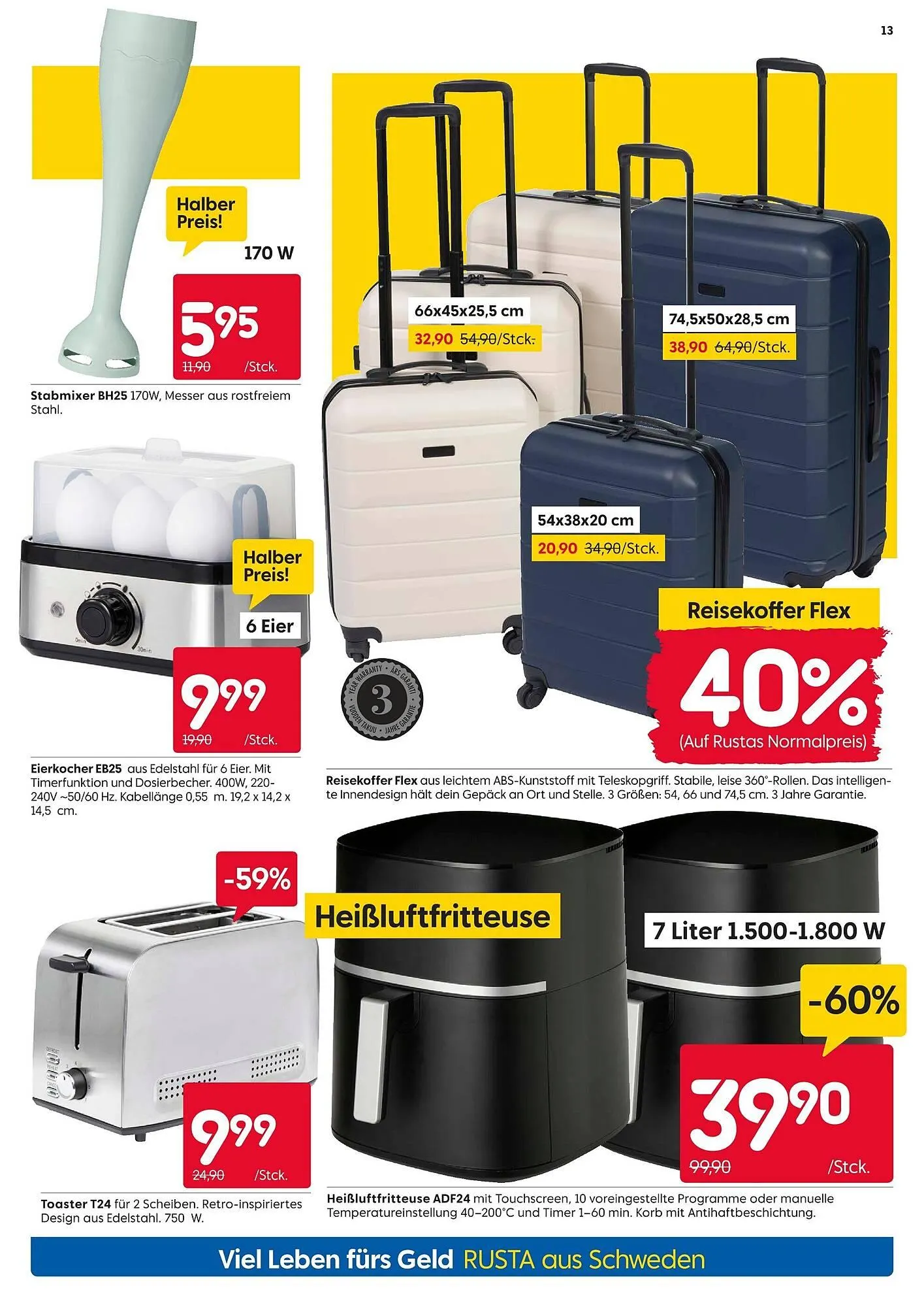 Rusta Prospekt von 21. März bis 27. März 2026 - Prospekt seite 13