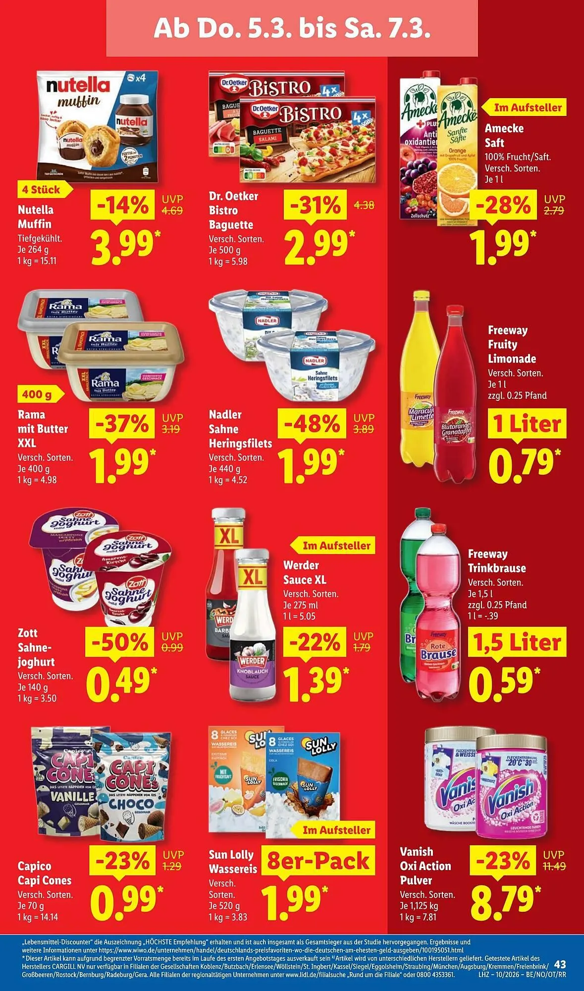 Lidl Prospekt von 2. März bis 8. März 2026 - Prospekt seite 69