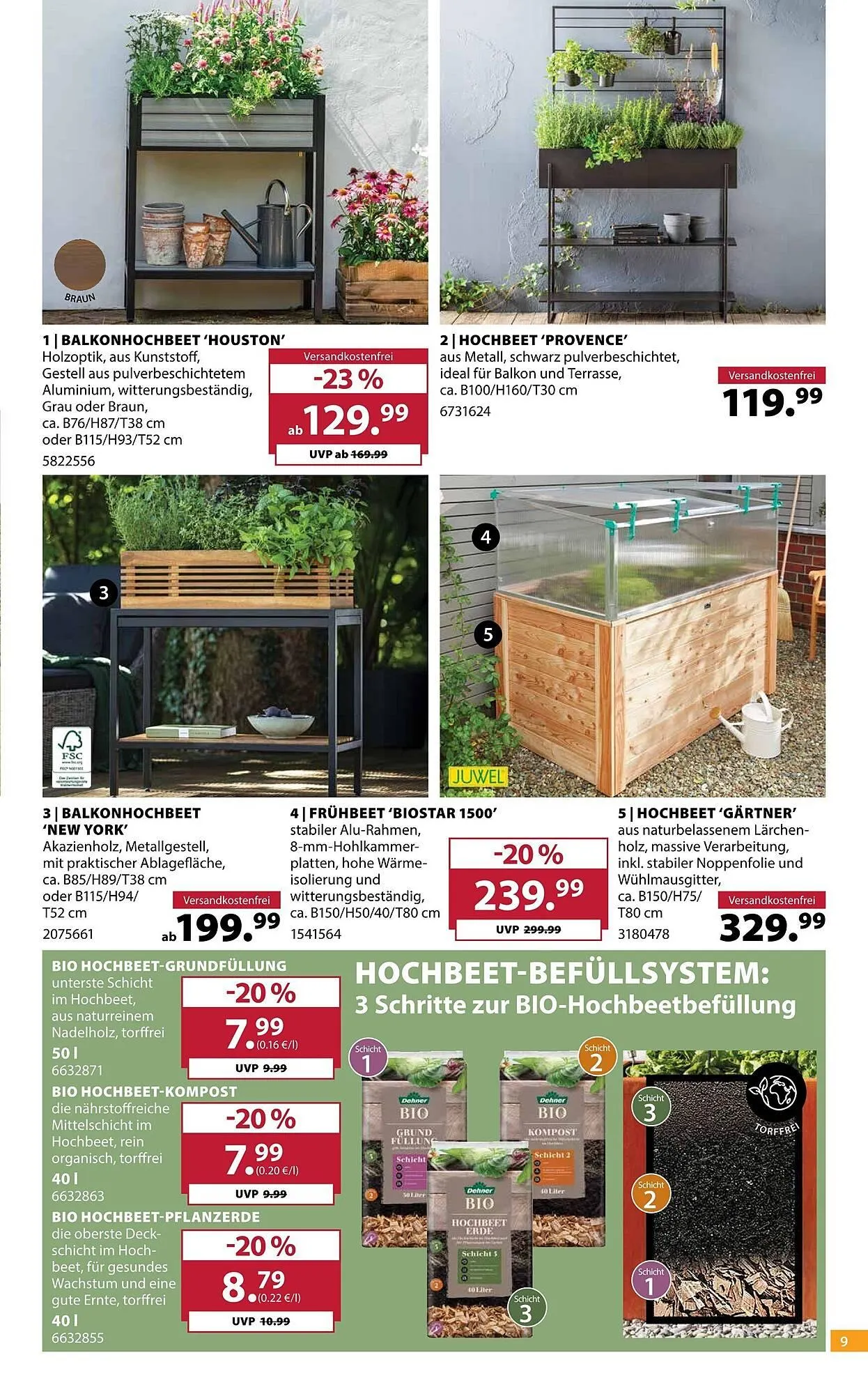 Dehner Prospekt von 11. März bis 16. März 2026 - Prospekt seite 9