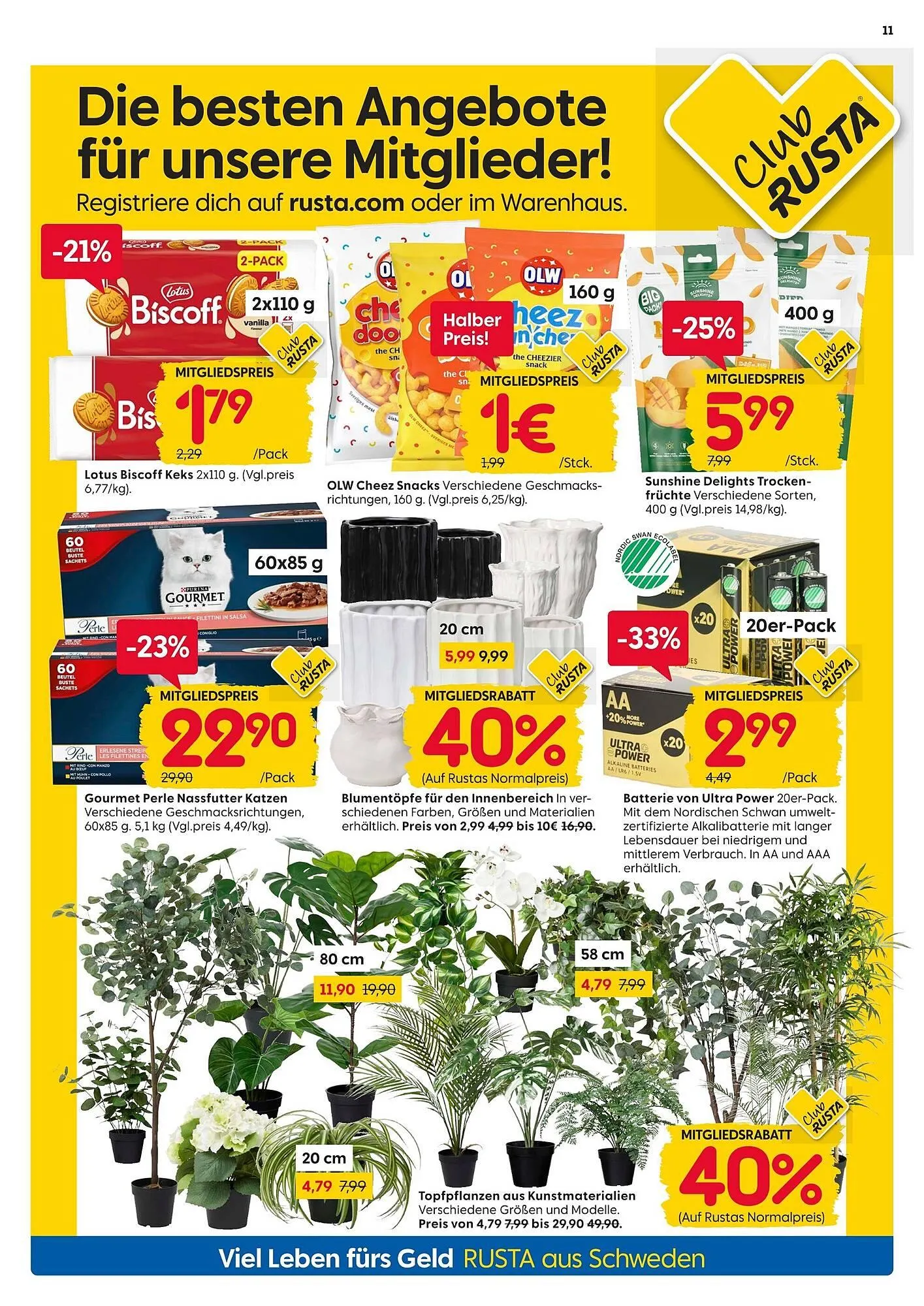Rusta Prospekt von 3. Januar bis 9. Januar 2026 - Prospekt seite 11