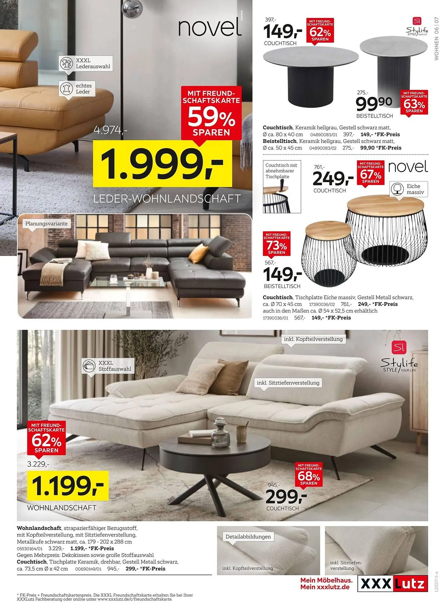 XXXLutz Prospekt von 23. Juni bis 30. Juni 2025 - Prospekt seite 7