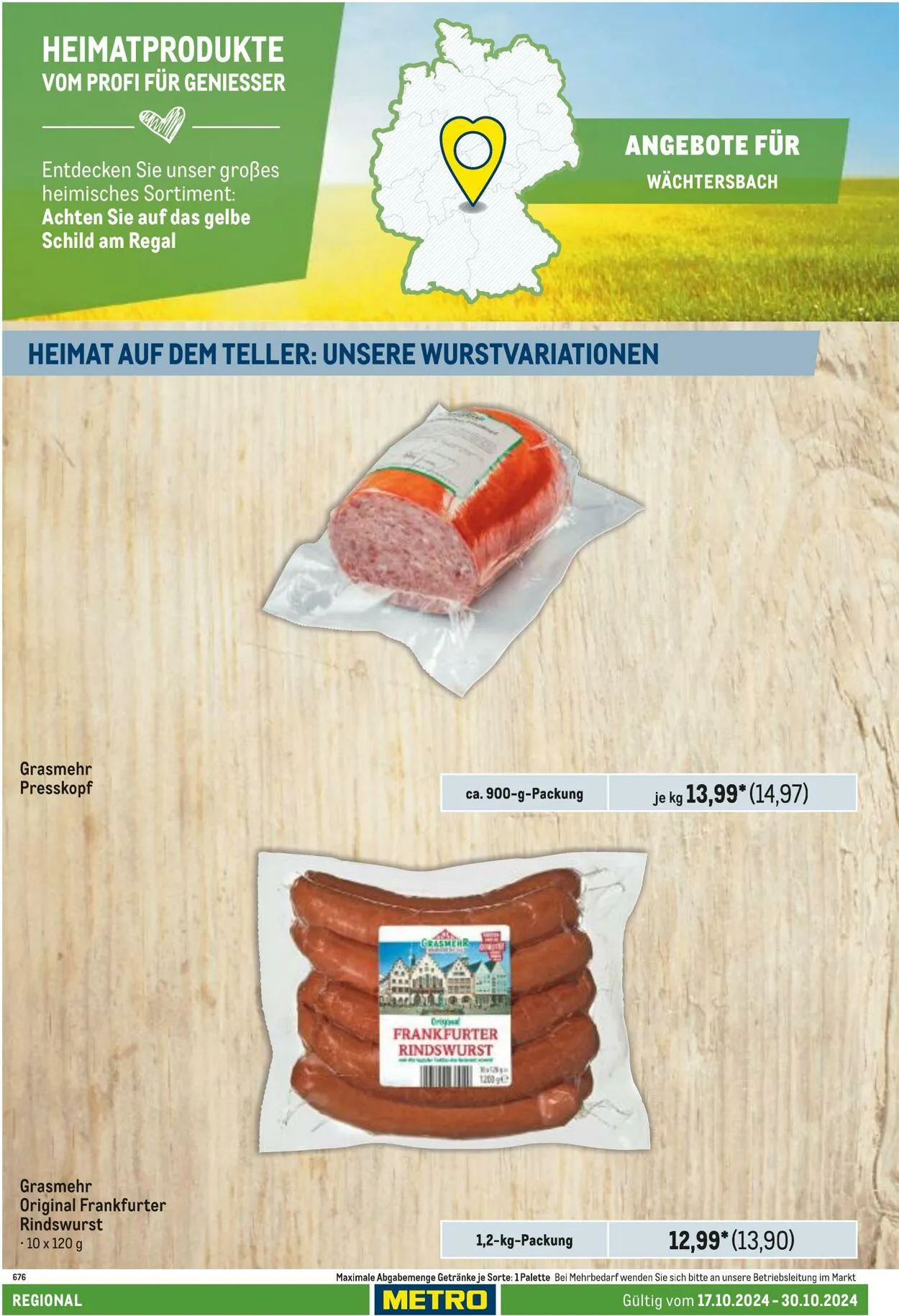 Metro Aktueller Prospekt von 10. Juli bis 24. Juli 2025 - Prospekt seite 60