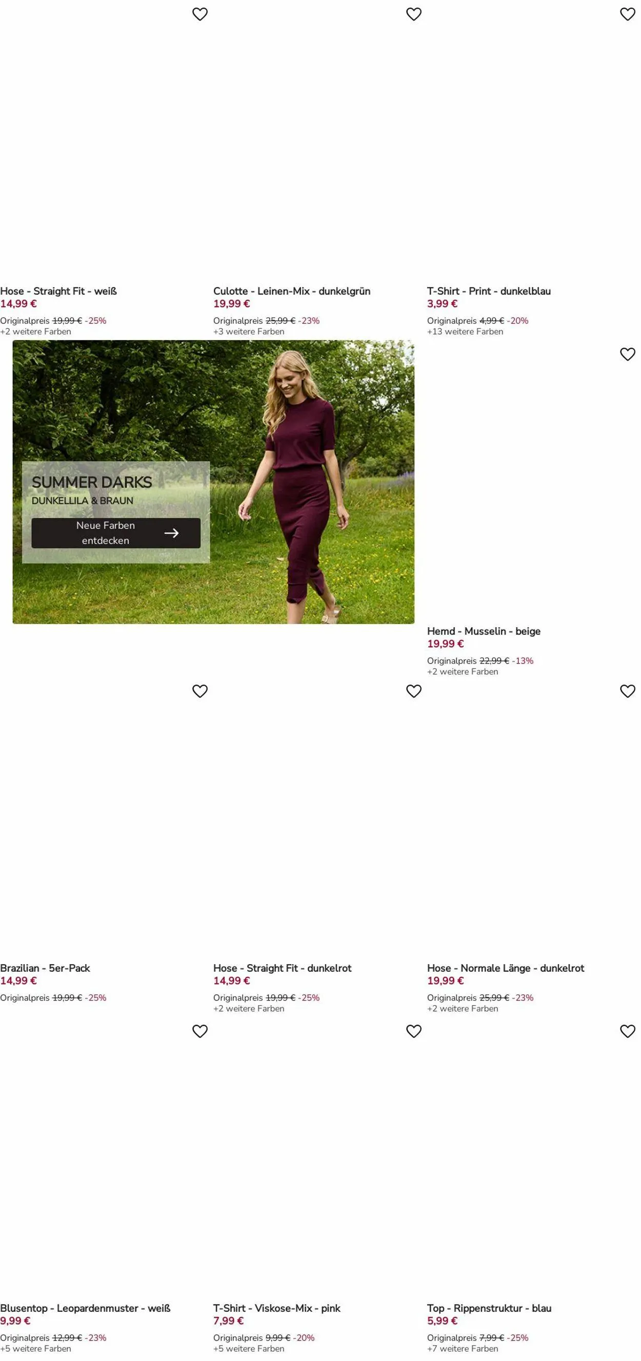 Takko Fashion Aktueller Prospekt von 21. Juli bis 27. Juli 2025 - Prospekt seite 2