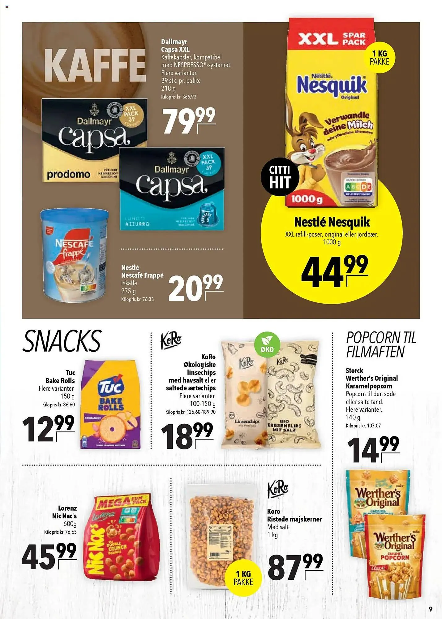 CITTI Markt Prospekt von 15. April bis 12. Mai 2026 - Prospekt seite 9