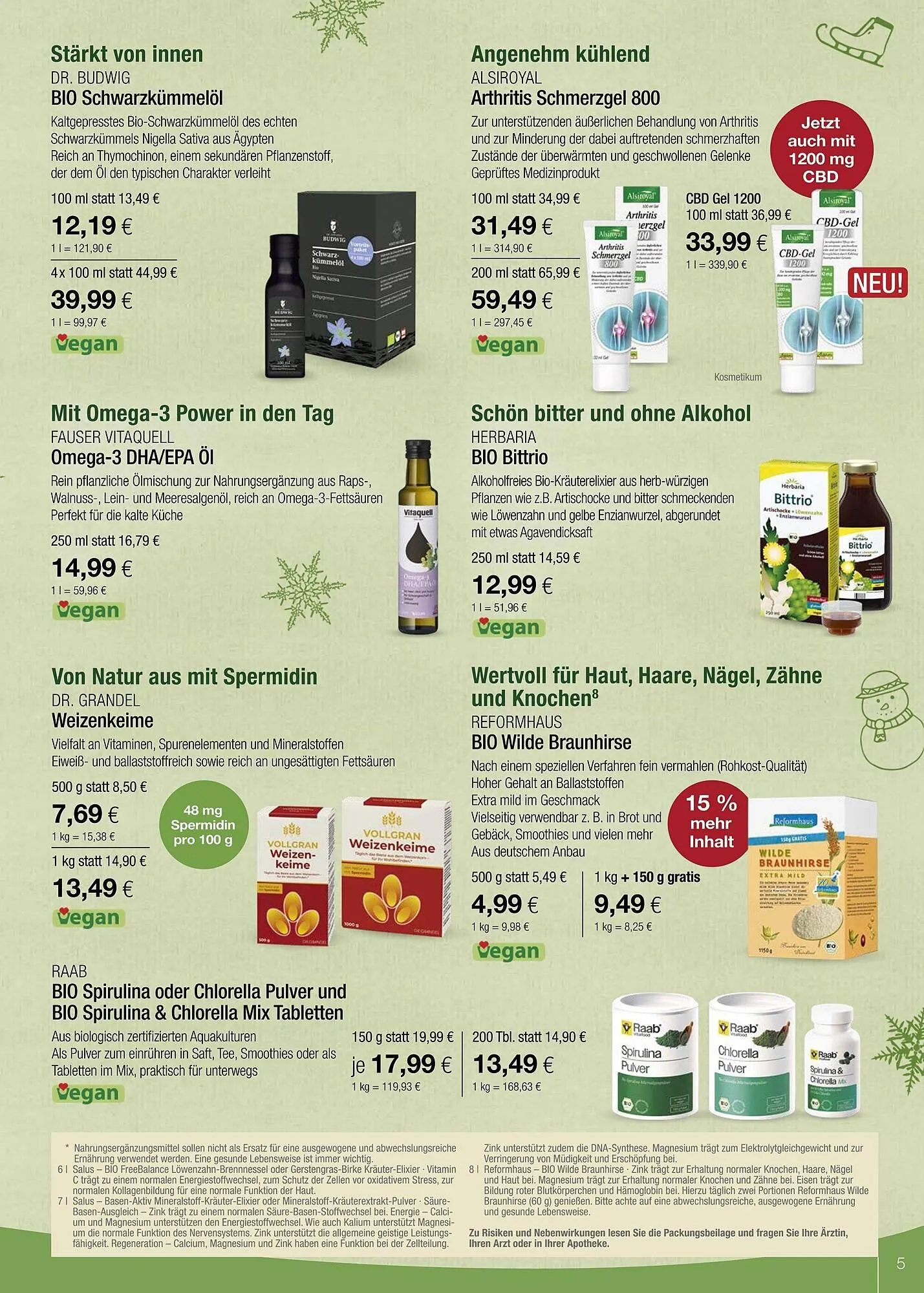 Vitalia Prospekt von 1. Januar bis 31. Januar 2026 - Prospekt seite 5