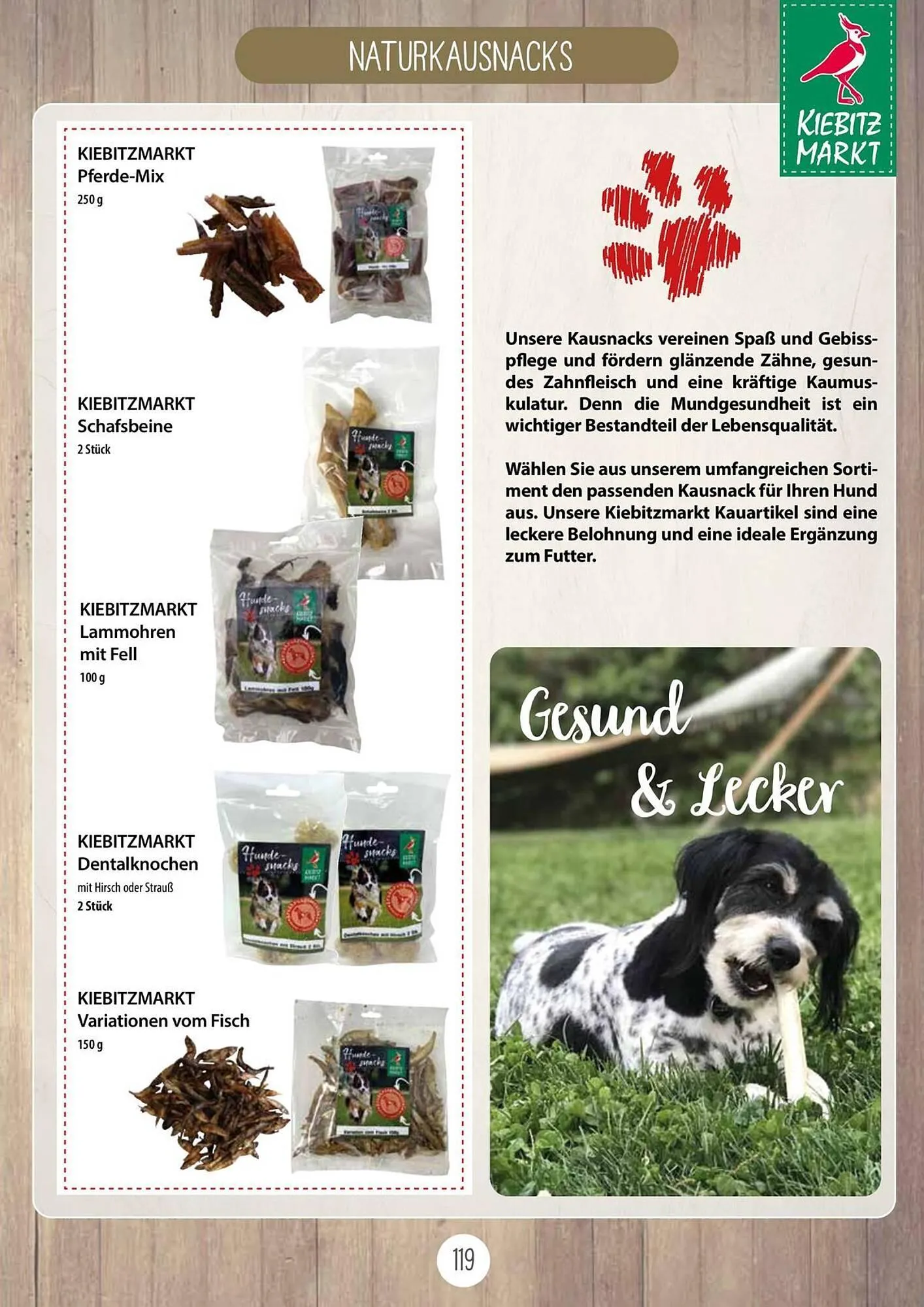 Kiebitzmarkt Prospekt von 16. April bis 31. August 2025 - Prospekt seite 119