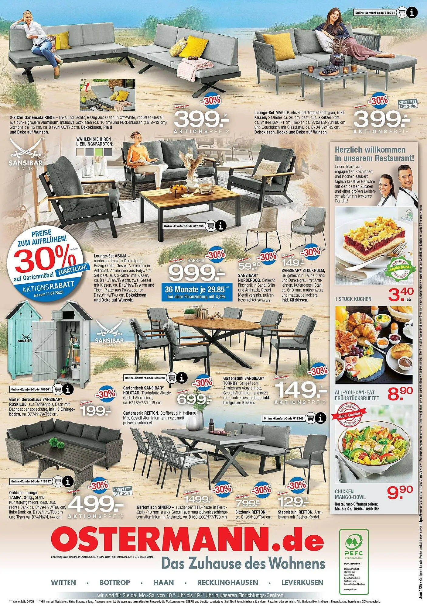 Ostermann Prospekt von 13. Juni bis 11. Juli 2025 - Prospekt seite 11