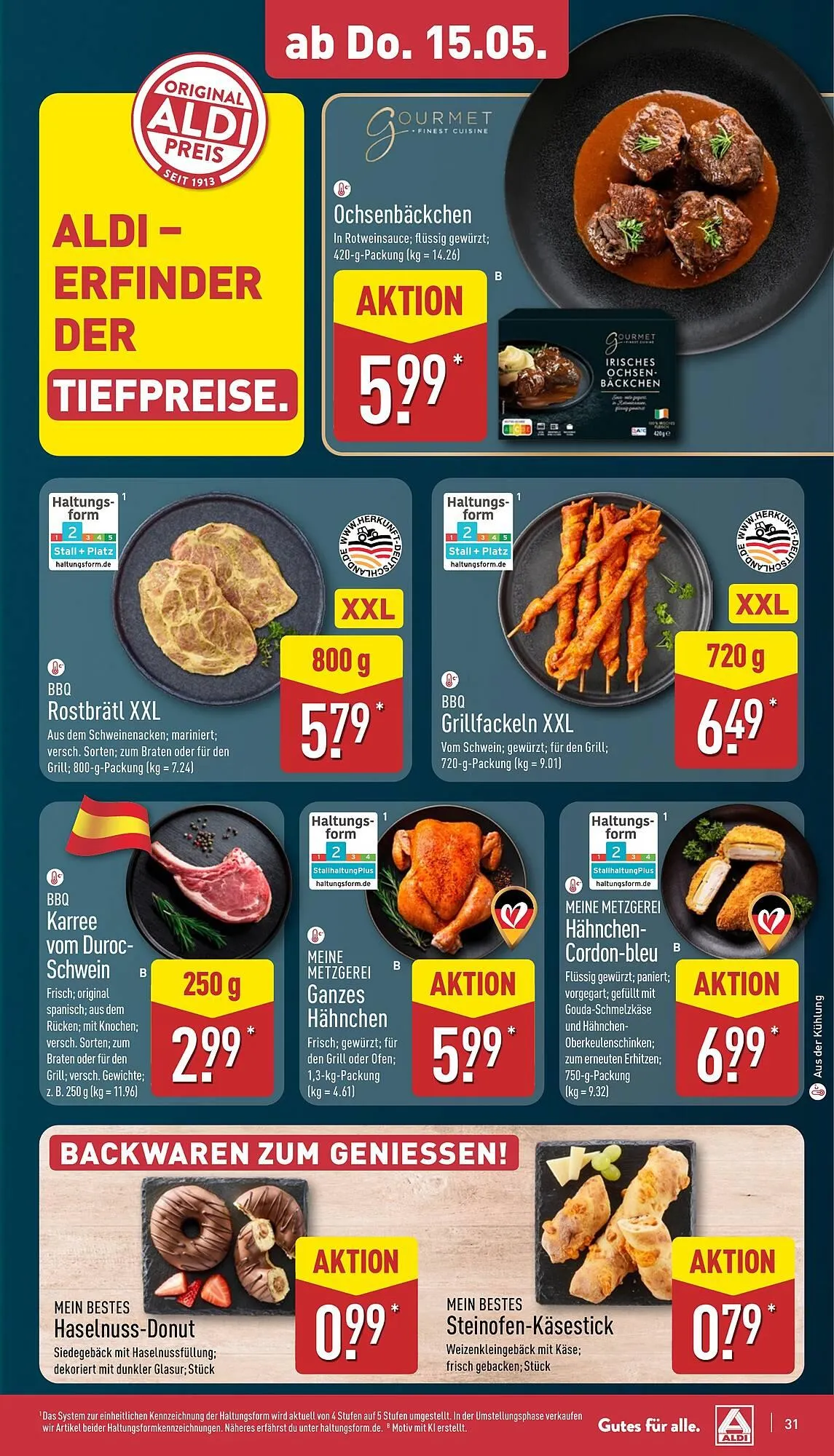Aldi Nord Prospekt von 12. Mai bis 18. Mai 2025 - Prospekt seite 31