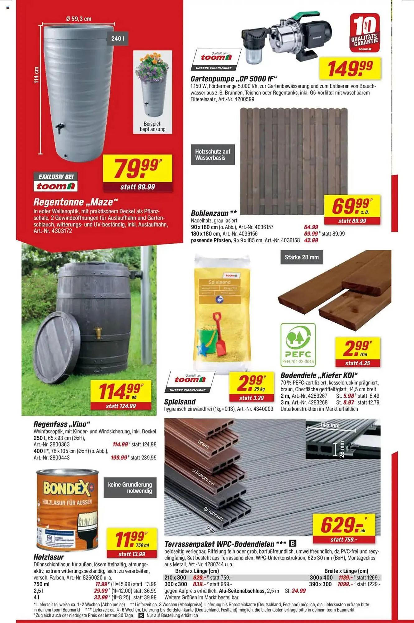 toom Baumarkt Prospekt von 11. August bis 24. August 2025 - Prospekt seite 4