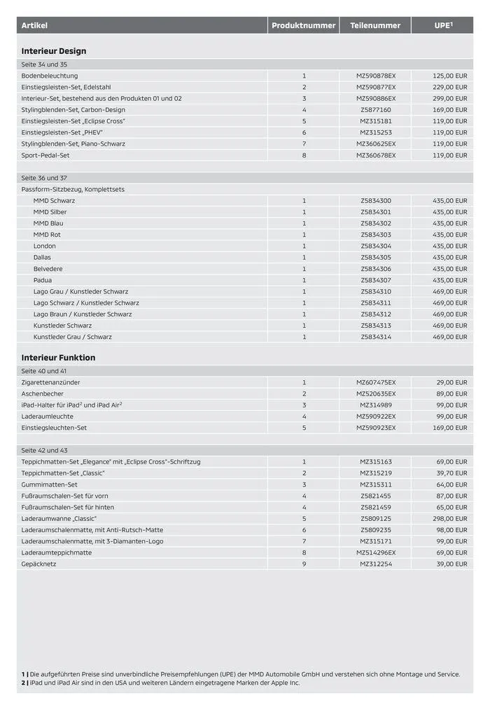Eclipse Cross Plug-in Hybrid von 14. Mai bis 14. Mai 2025 - Prospekt seite 6