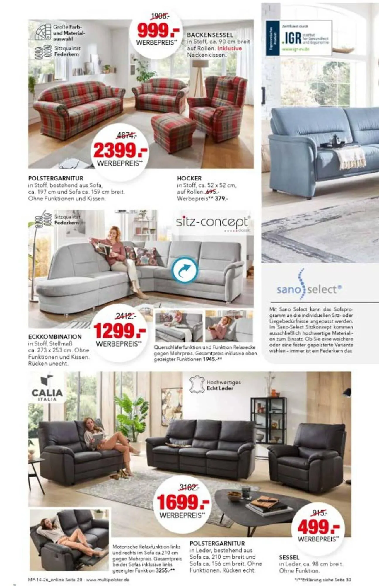 Multipolster Prospekt von 14. April bis 24. April 2026 - Prospekt seite 20