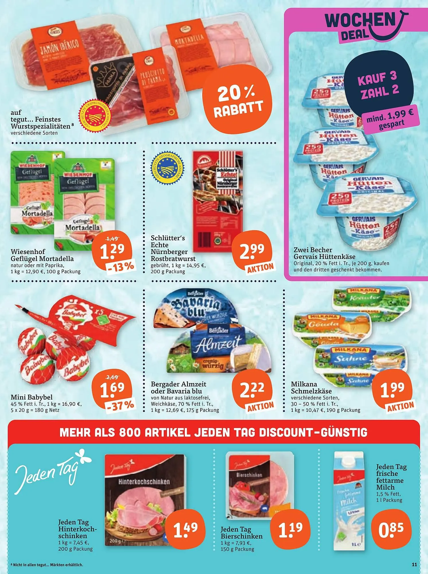 Tegut Prospekt von 6. April bis 11. April 2026 - Prospekt seite 13