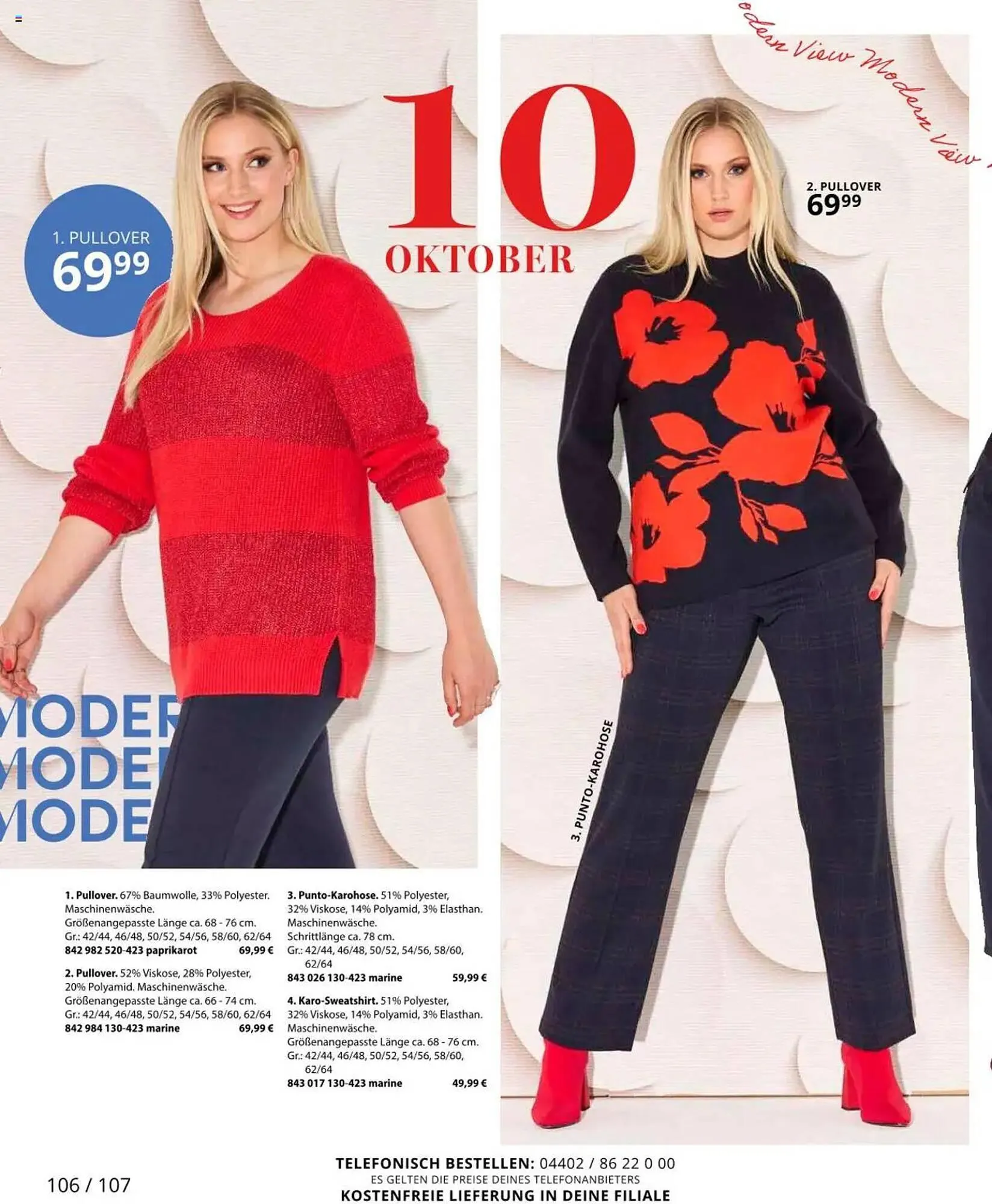 Ulla Popken Katalog von 1. Oktober bis 31. Oktober 2025 - Prospekt seite 106