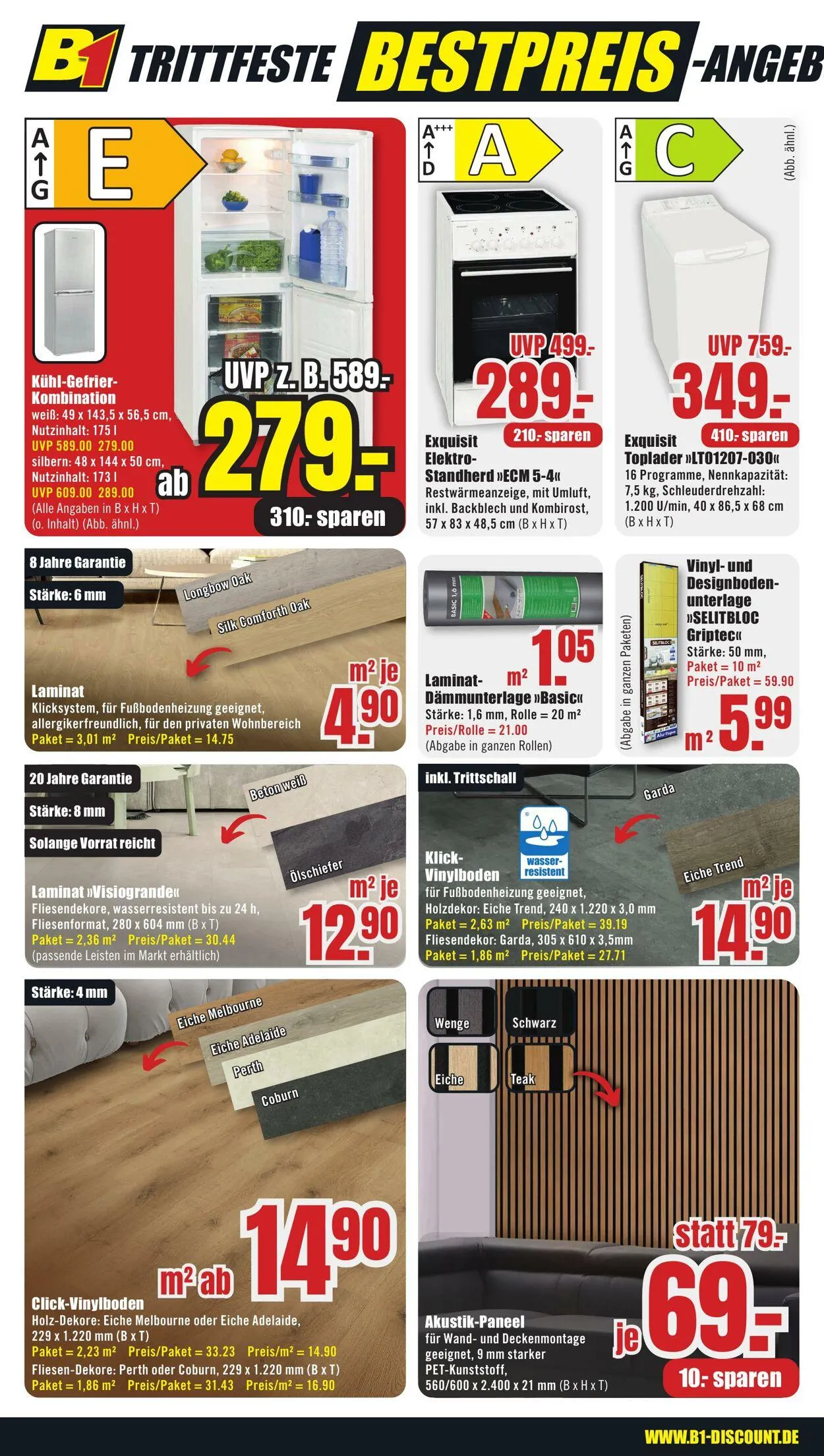 B1 Discount Baumarkt von 8. März bis 14. März 2025 - Prospekt seite 8