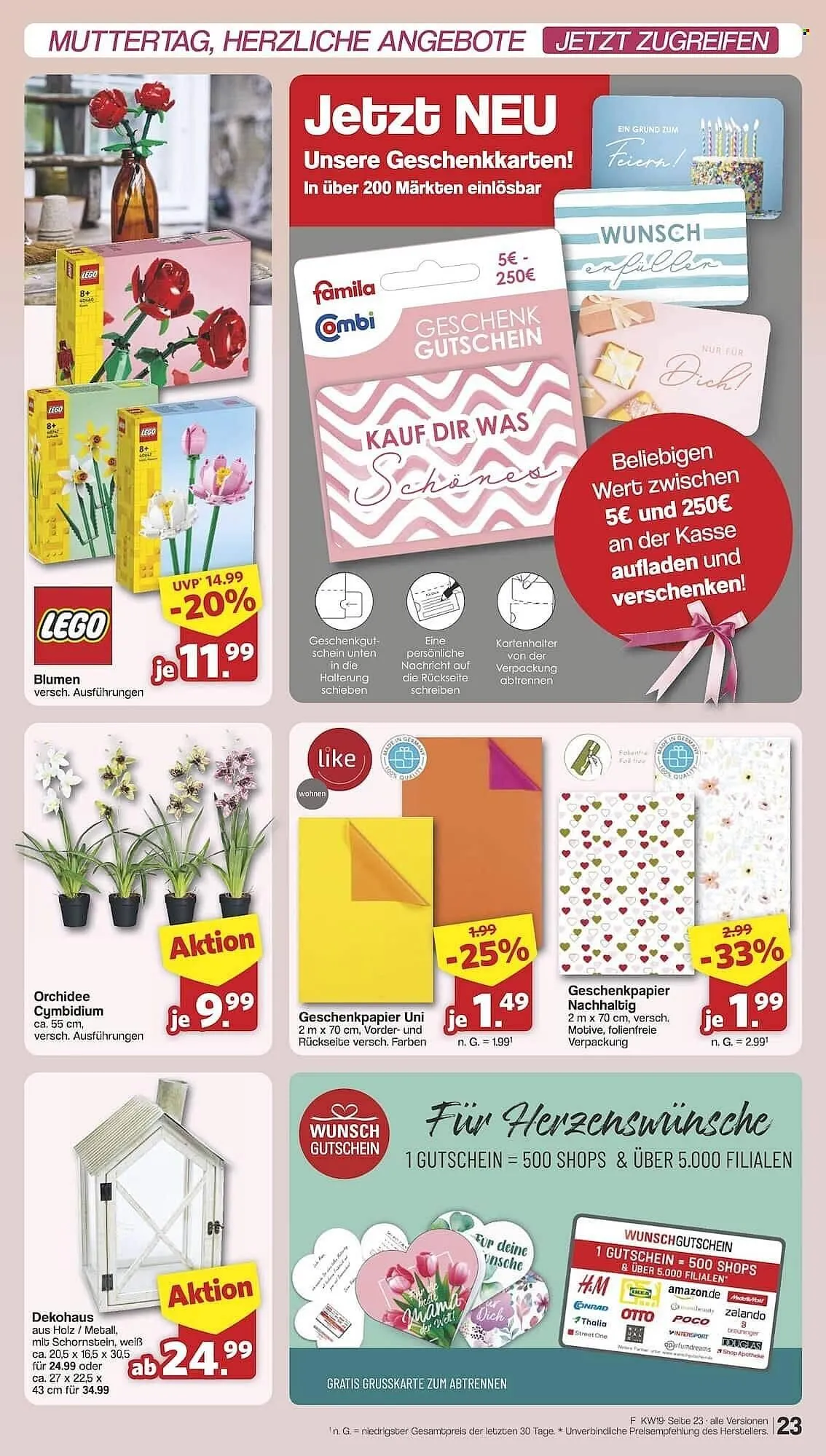 Famila Nord Ost Prospekt von 5. Mai bis 10. Mai 2025 - Prospekt seite 29