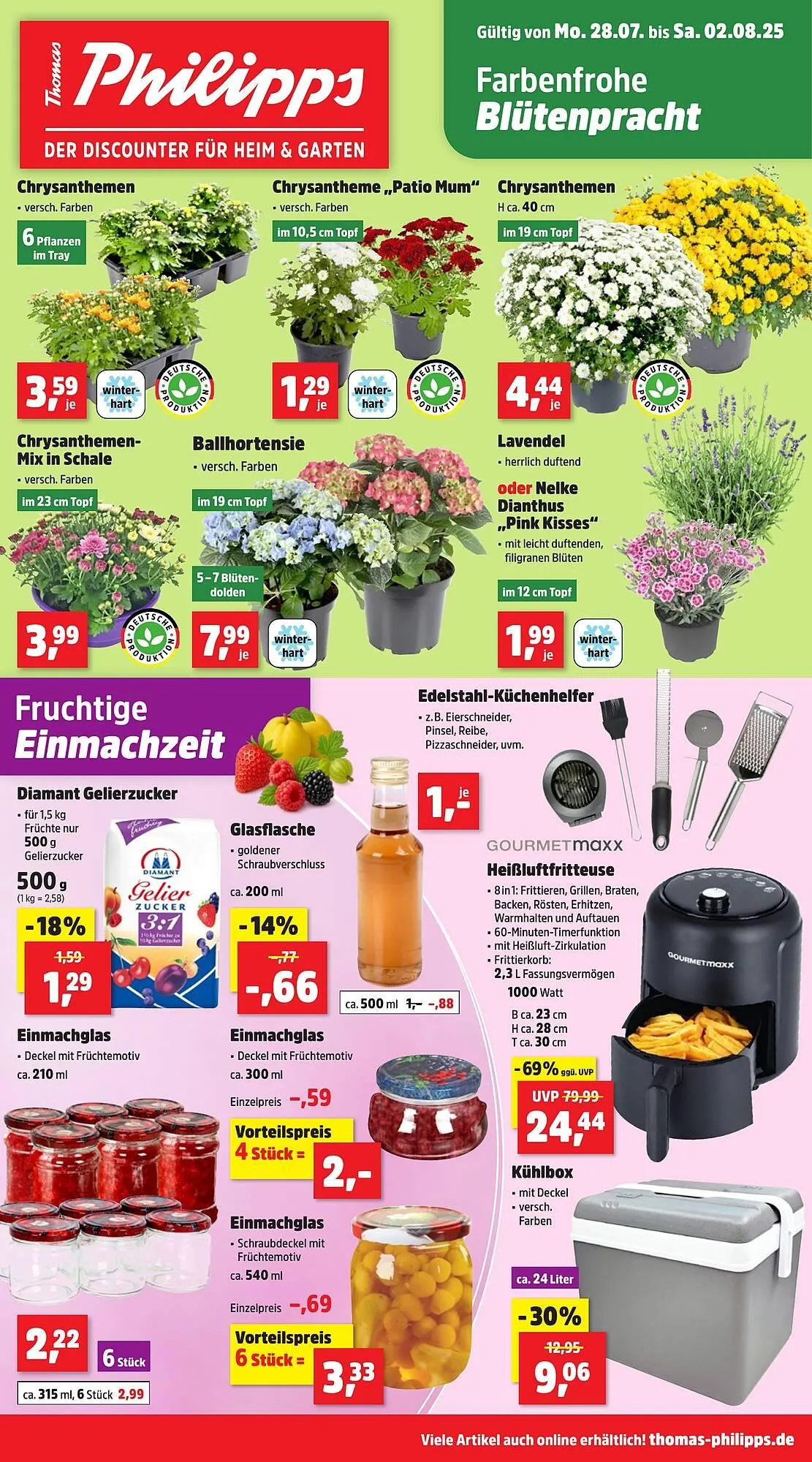 Thomas Philipps Prospekt von 28. Juli bis 2. August 2025 - Prospekt seite 1