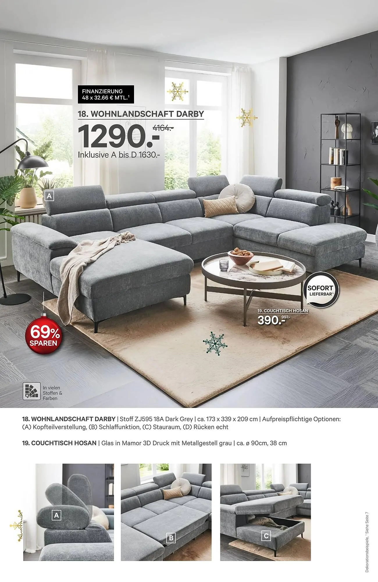 Kabs Polsterwelt Prospekt von 2. Dezember bis 19. Dezember 2025 - Prospekt seite 18