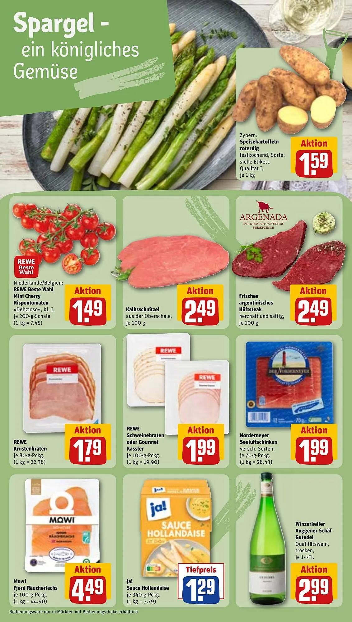 REWE Prospekt von 4. Mai bis 10. Mai 2026 - Prospekt seite 21