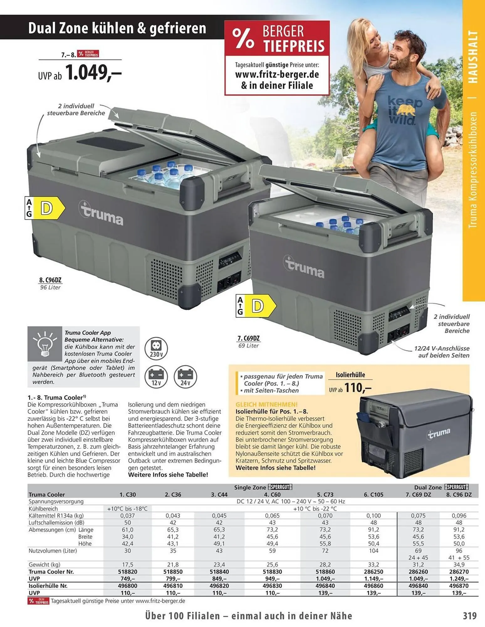 Fritz Berger Prospekt von 27. Mai bis 31. Dezember 2025 - Prospekt seite 319