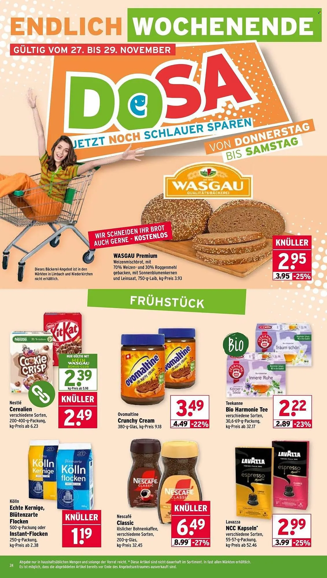 Wasgau Prospekt von 24. November bis 29. November 2025 - Prospekt seite 24