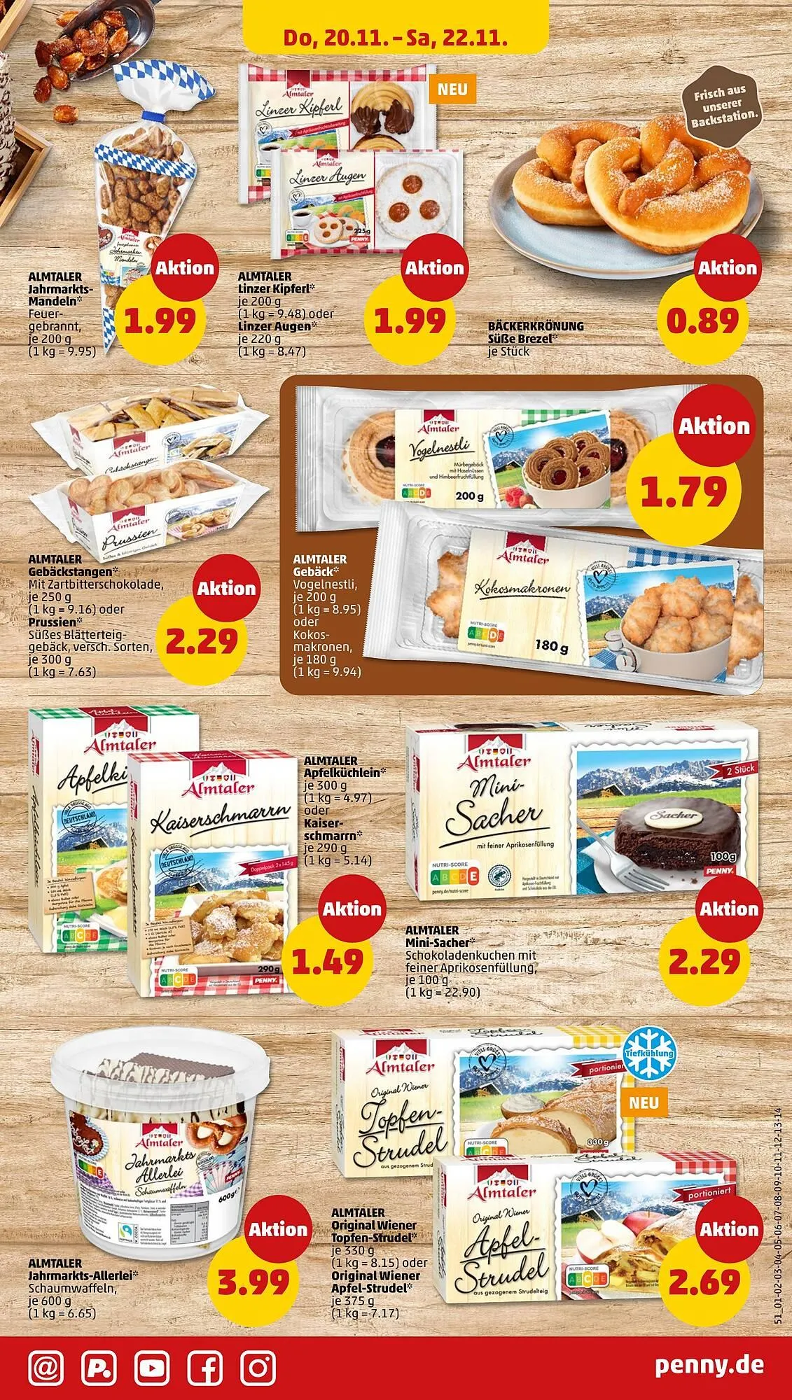 PENNY Prospekt von 17. November bis 22. November 2025 - Prospekt seite 39