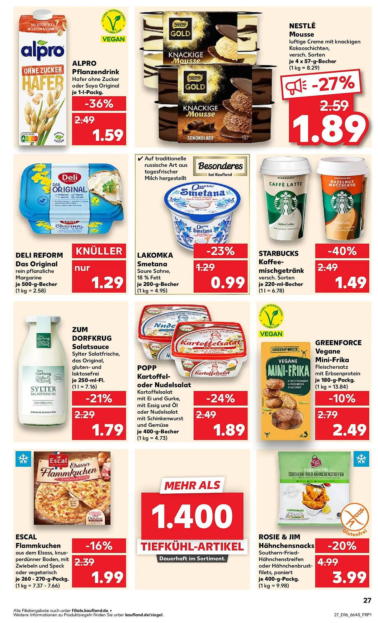 Kaufland Prospekt von 21. April bis 23. April 2025 - Prospekt seite 40