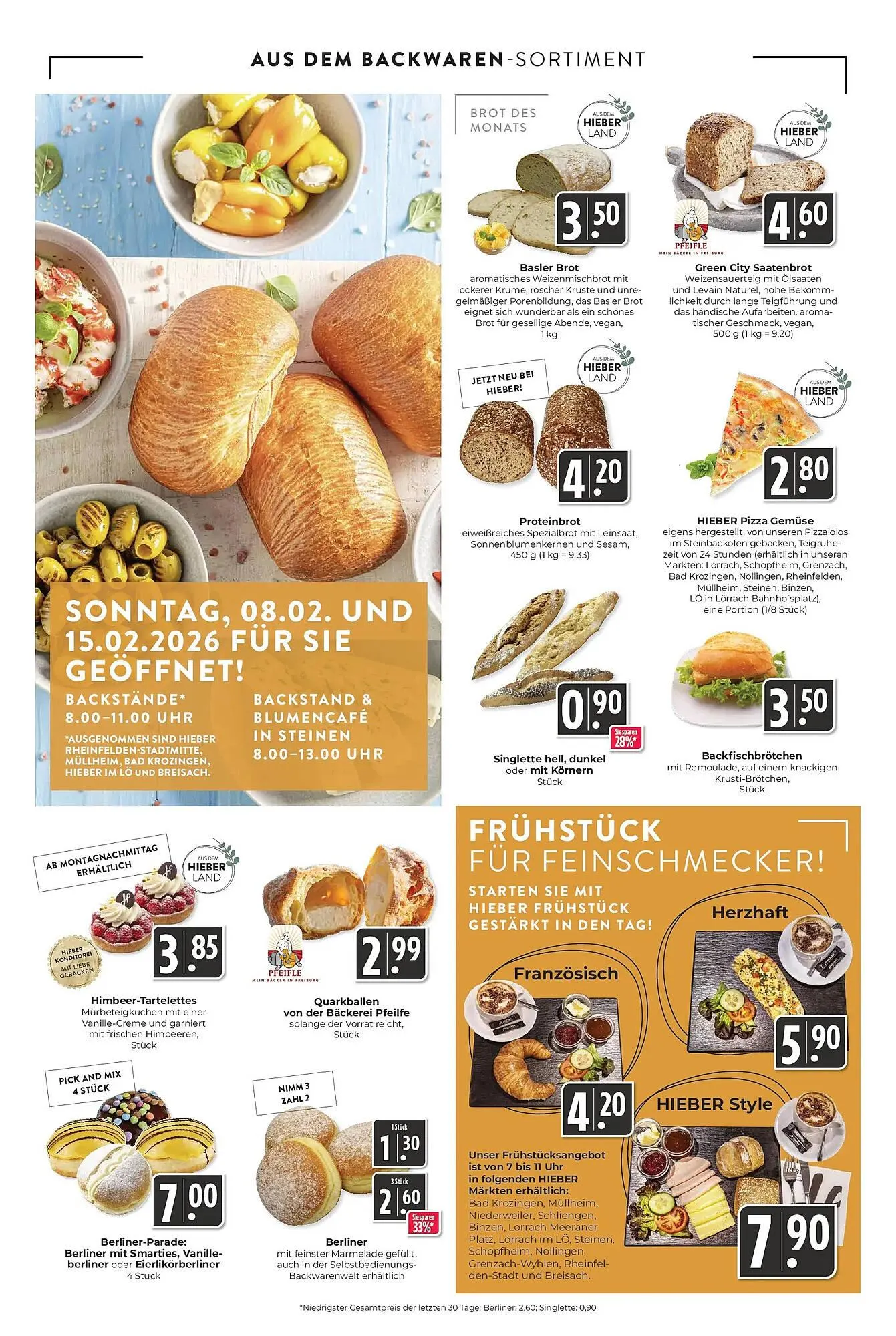 Hieber's Frische Center Prospekt von 8. Februar bis 14. Februar 2026 - Prospekt seite 6