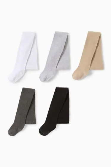 Multipack of 5 - tights