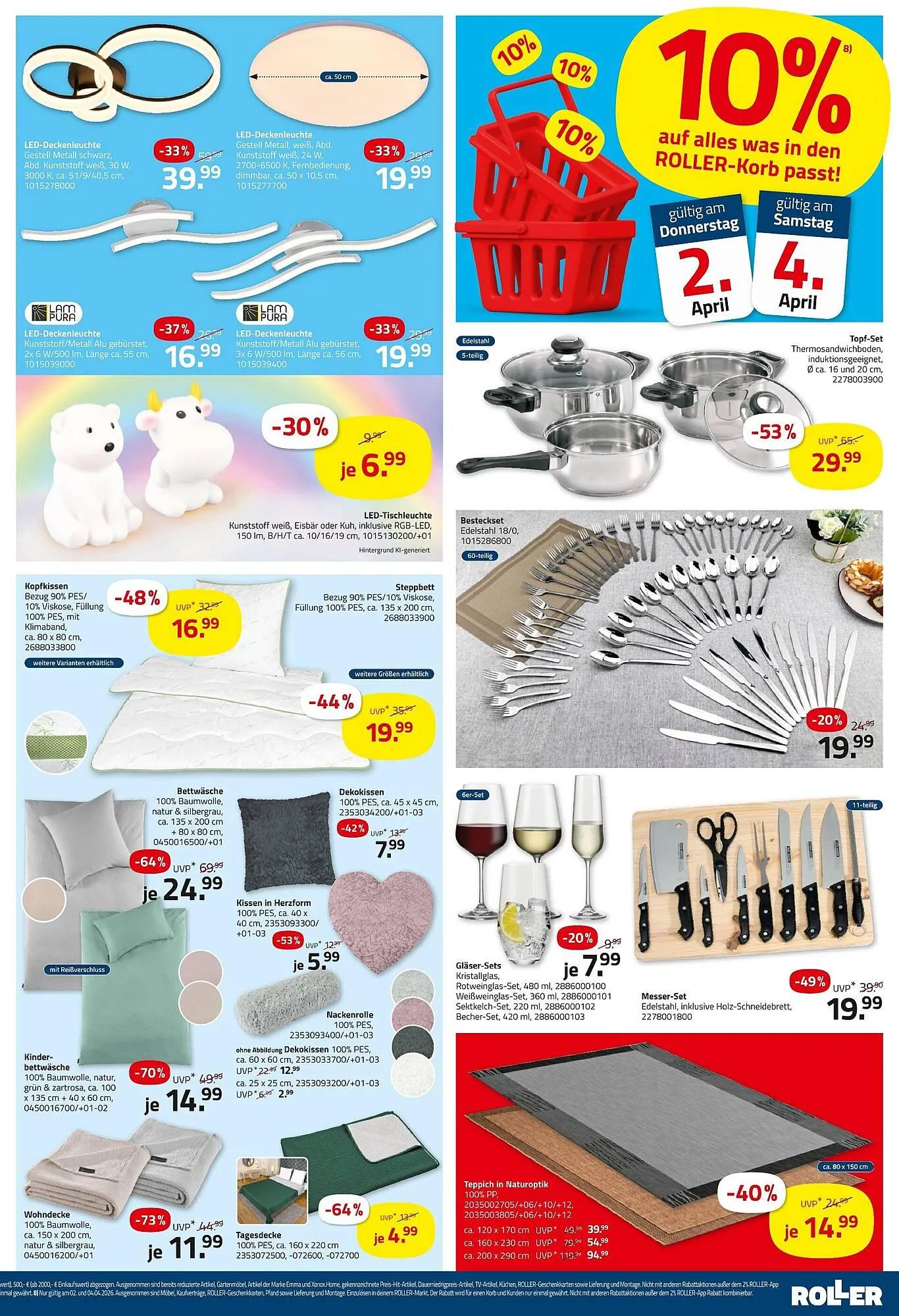 ROLLER Prospekt von 29. März bis 11. April 2026 - Prospekt seite 5