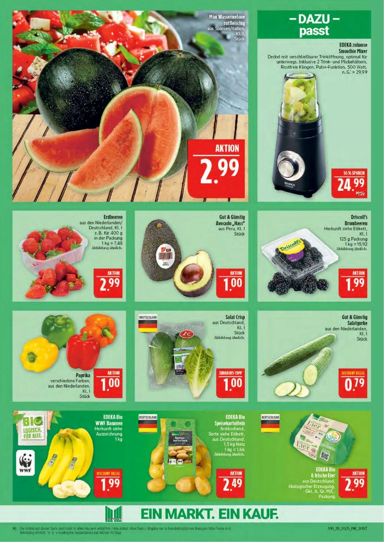 Marktkauf - Döbeln Aktueller Prospekt von 14. Juli bis 19. Juli 2025 - Prospekt seite 10