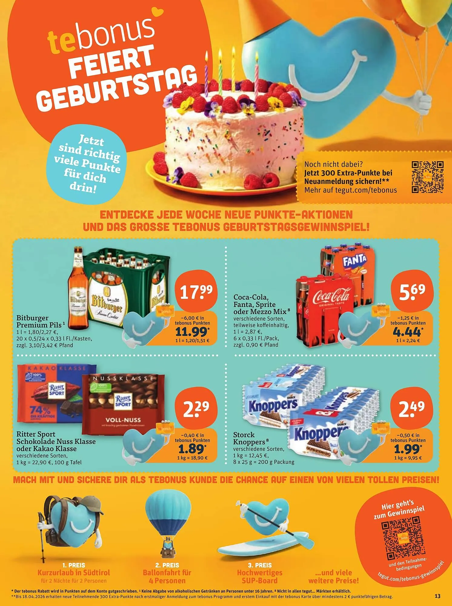 Tegut Prospekt von 17. April bis 18. April 2026 - Prospekt seite 15