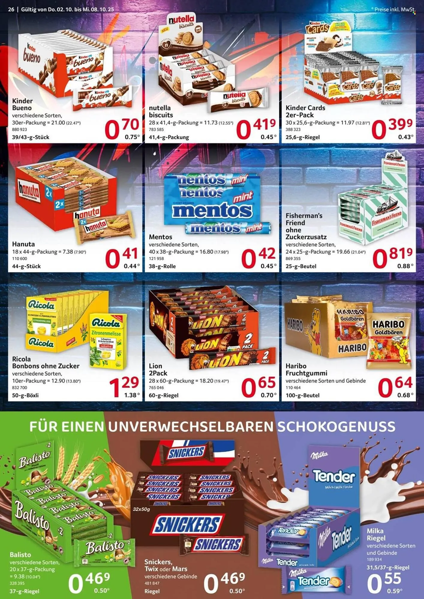 Selgros Prospekt von 2. Oktober bis 8. Oktober 2025 - Prospekt seite 26