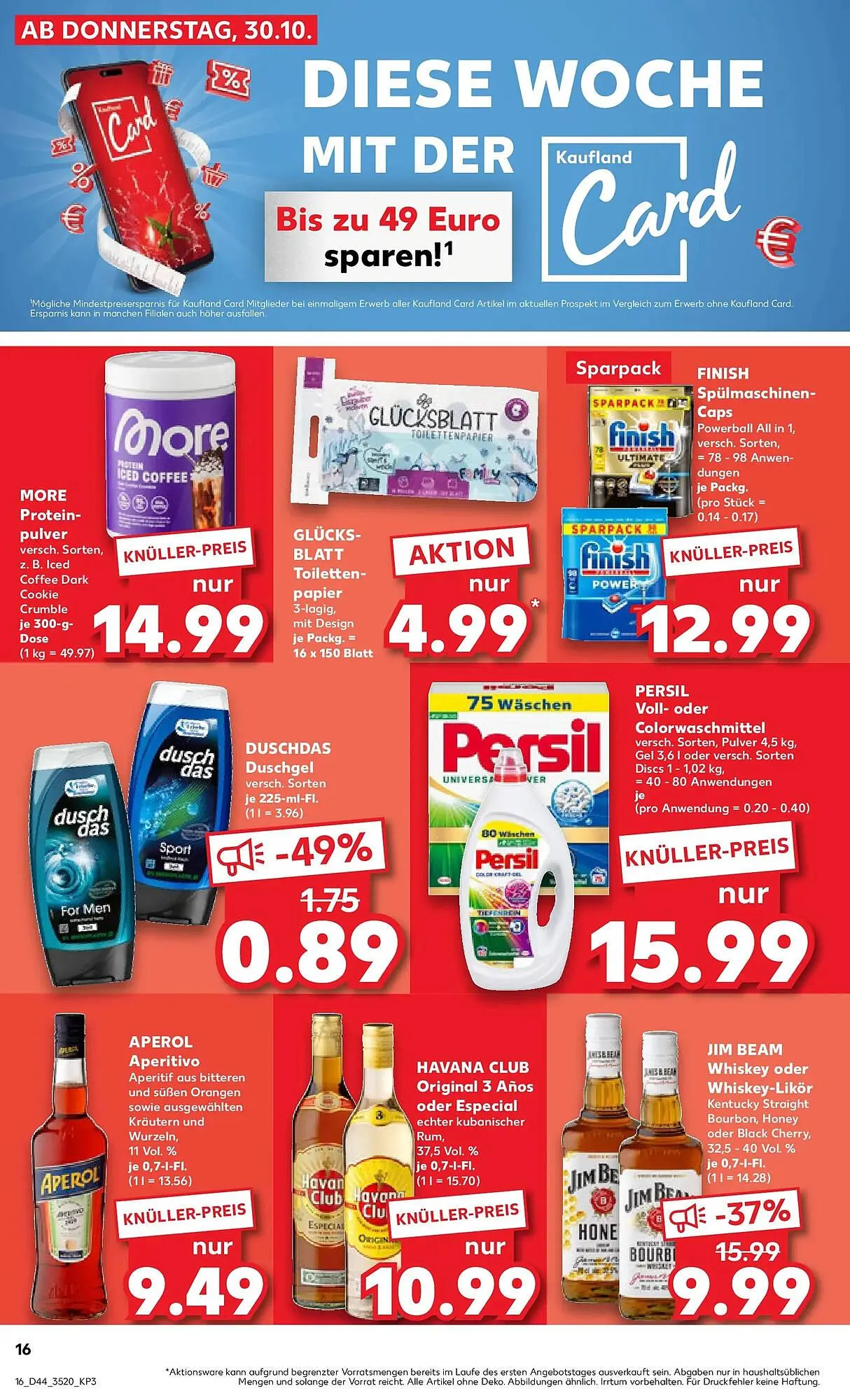 Kaufland Prospekt von 2. November bis 5. November 2025 - Prospekt seite 16
