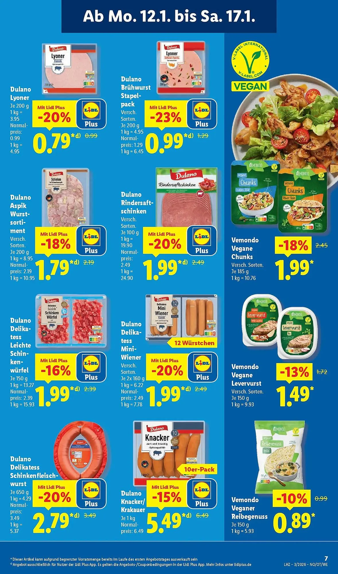 Lidl Prospekt von 11. Januar bis 17. Januar 2026 - Prospekt seite 21